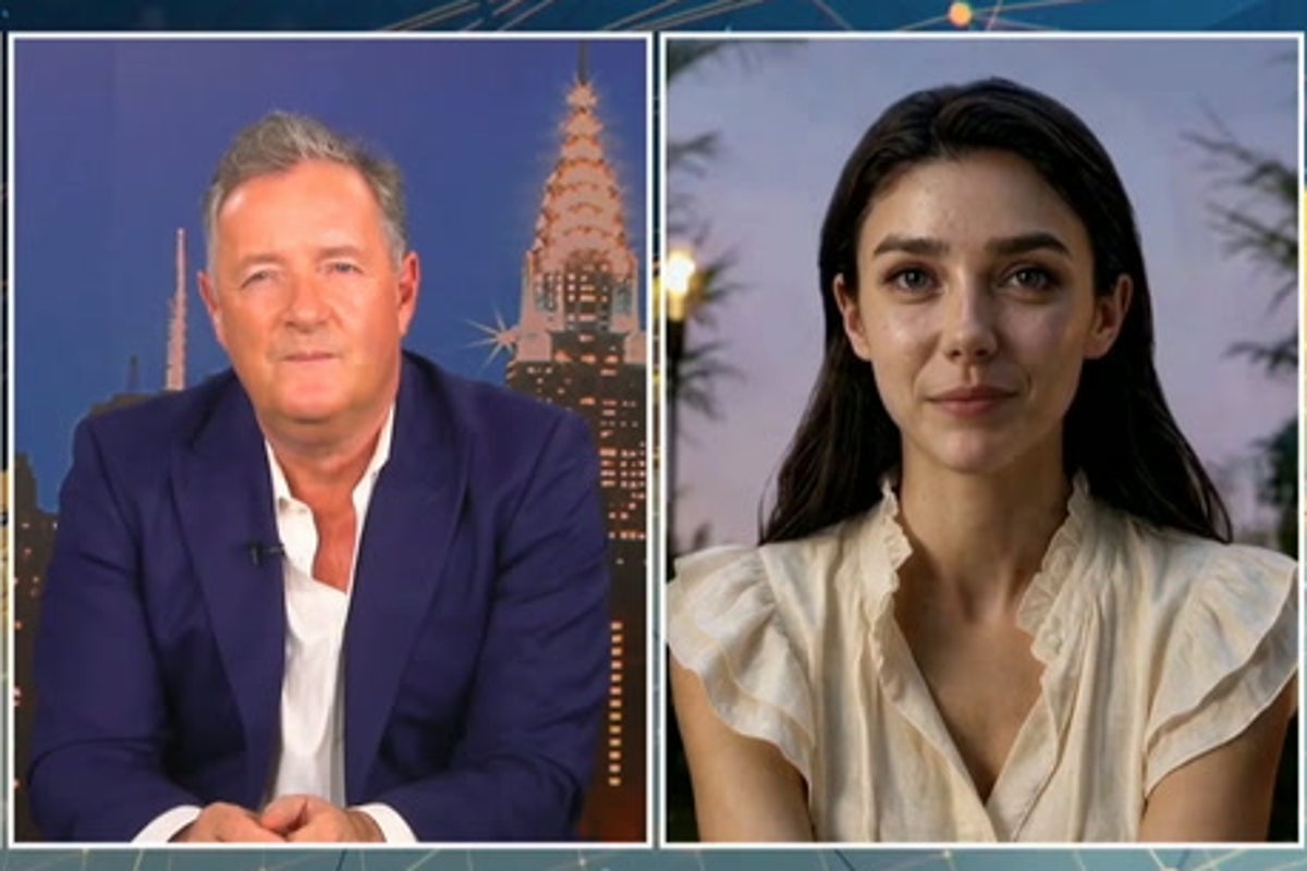AI actress suffers glitch during bizarre Piers Morgan TV interview