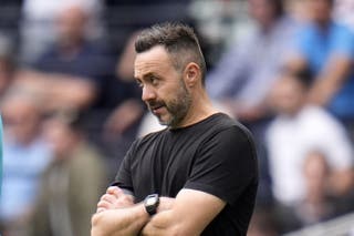 Tottenham manager Roberto De Zerbi (Andrew Matthews/PA)