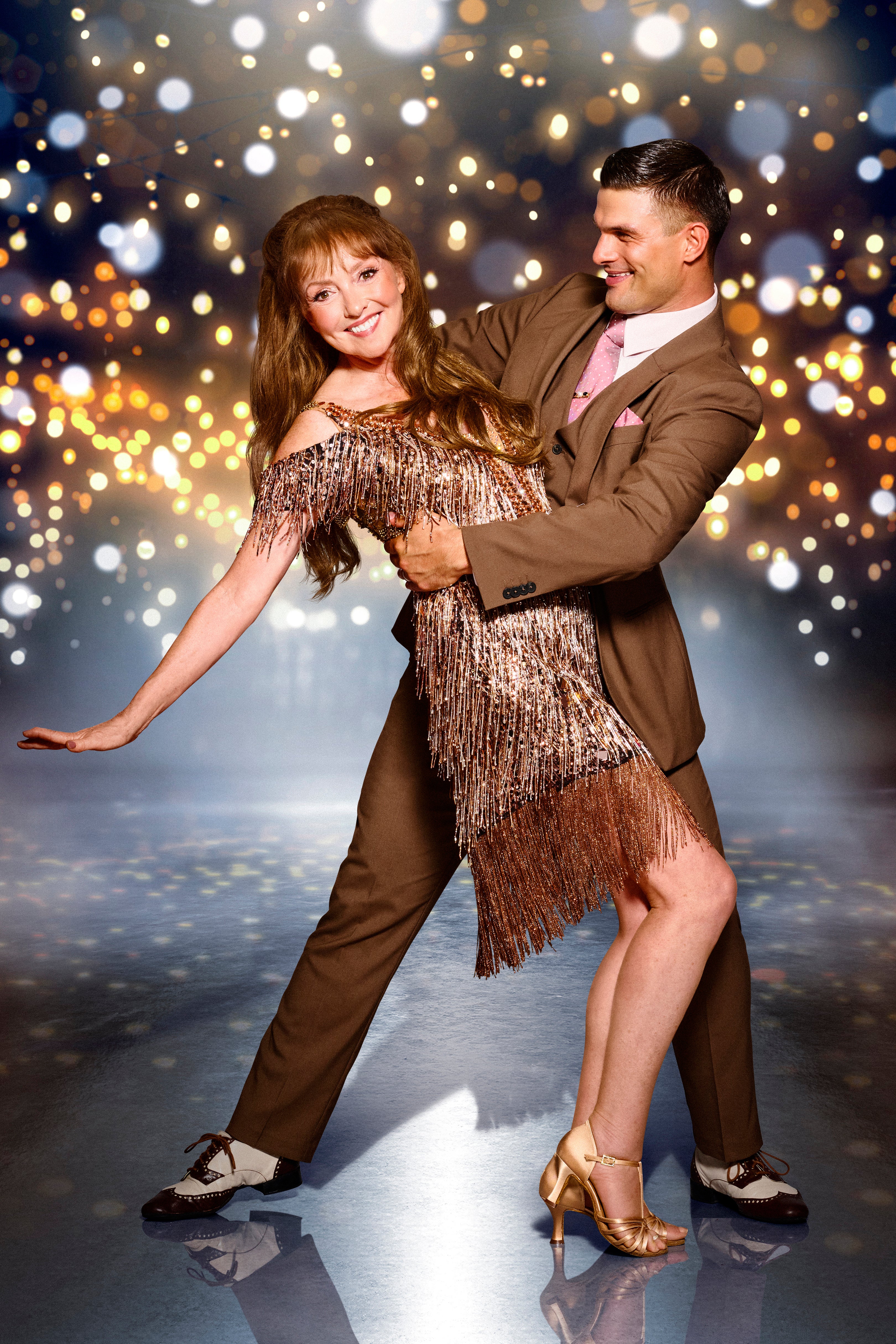Melanie Walters and Aljaz Skorjanec (PA)