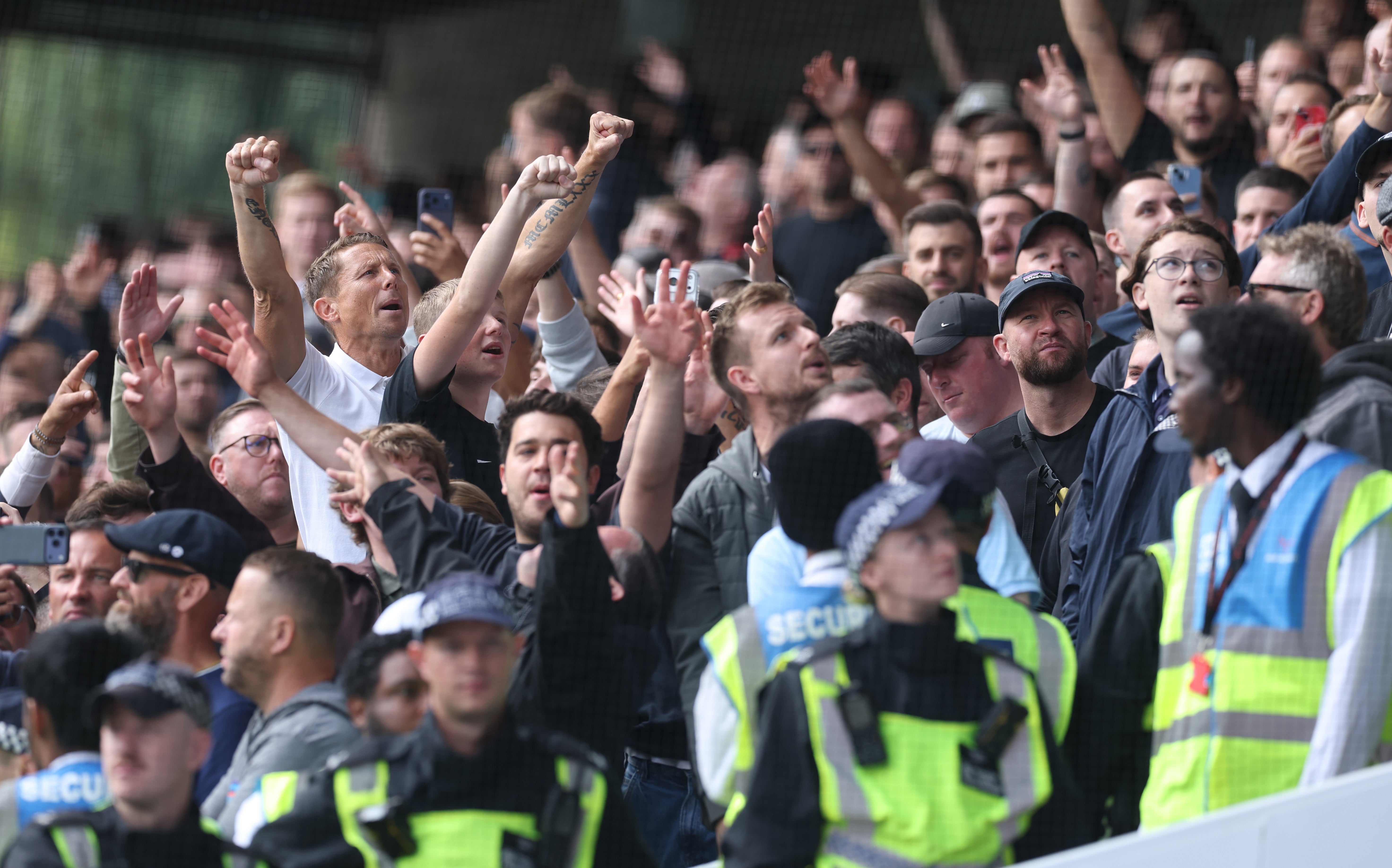 The Met Police threw a “ring of steel” at The Den on Saturday, to ensure there was no repeat of the violence which has marred this fixture in previous seasons.