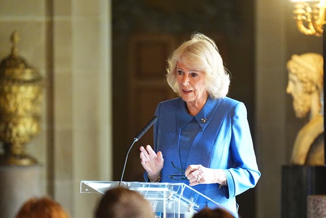 Camilla spoke about where her passion for books originated