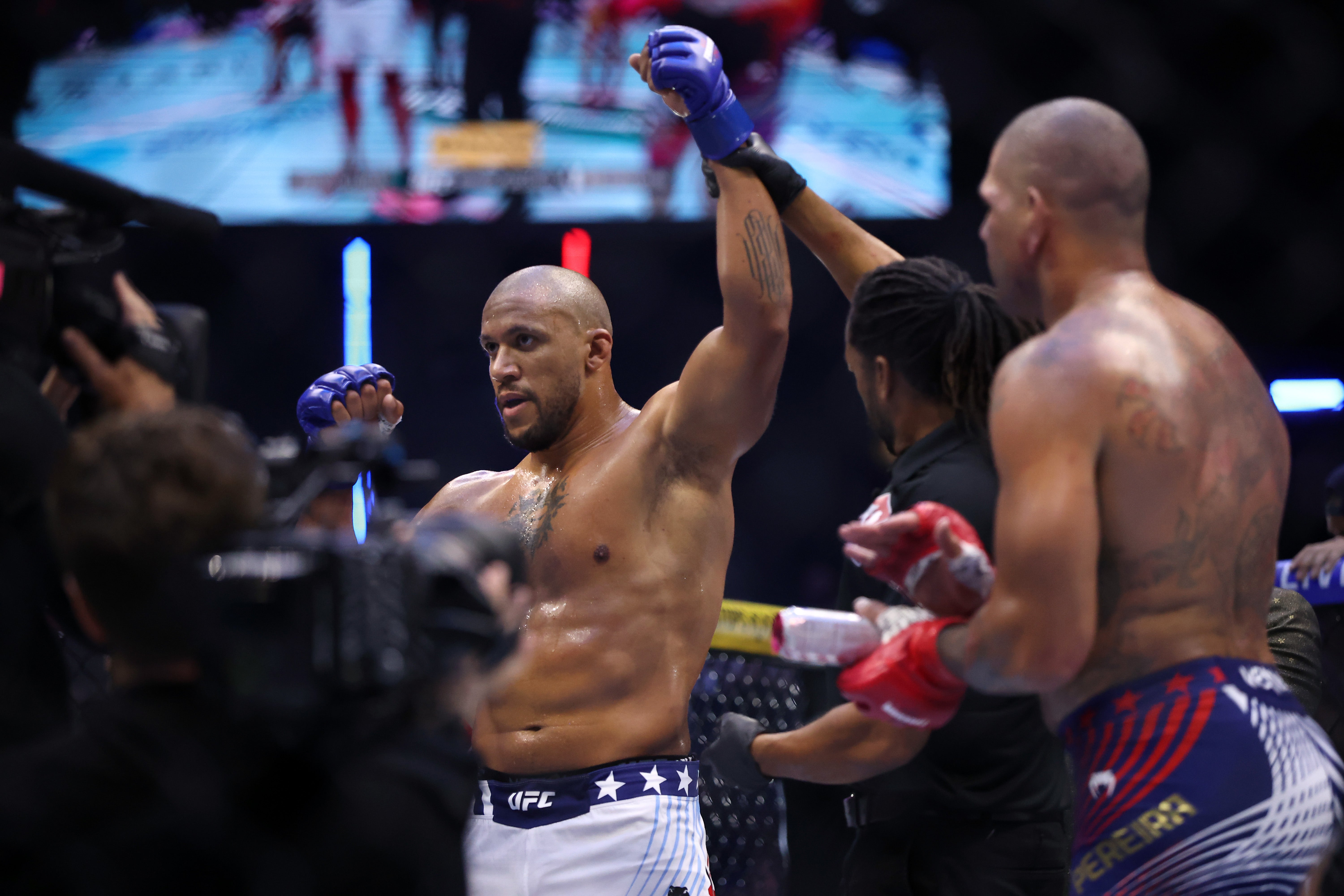 Ciryl Gane won the interim title at the White House in June