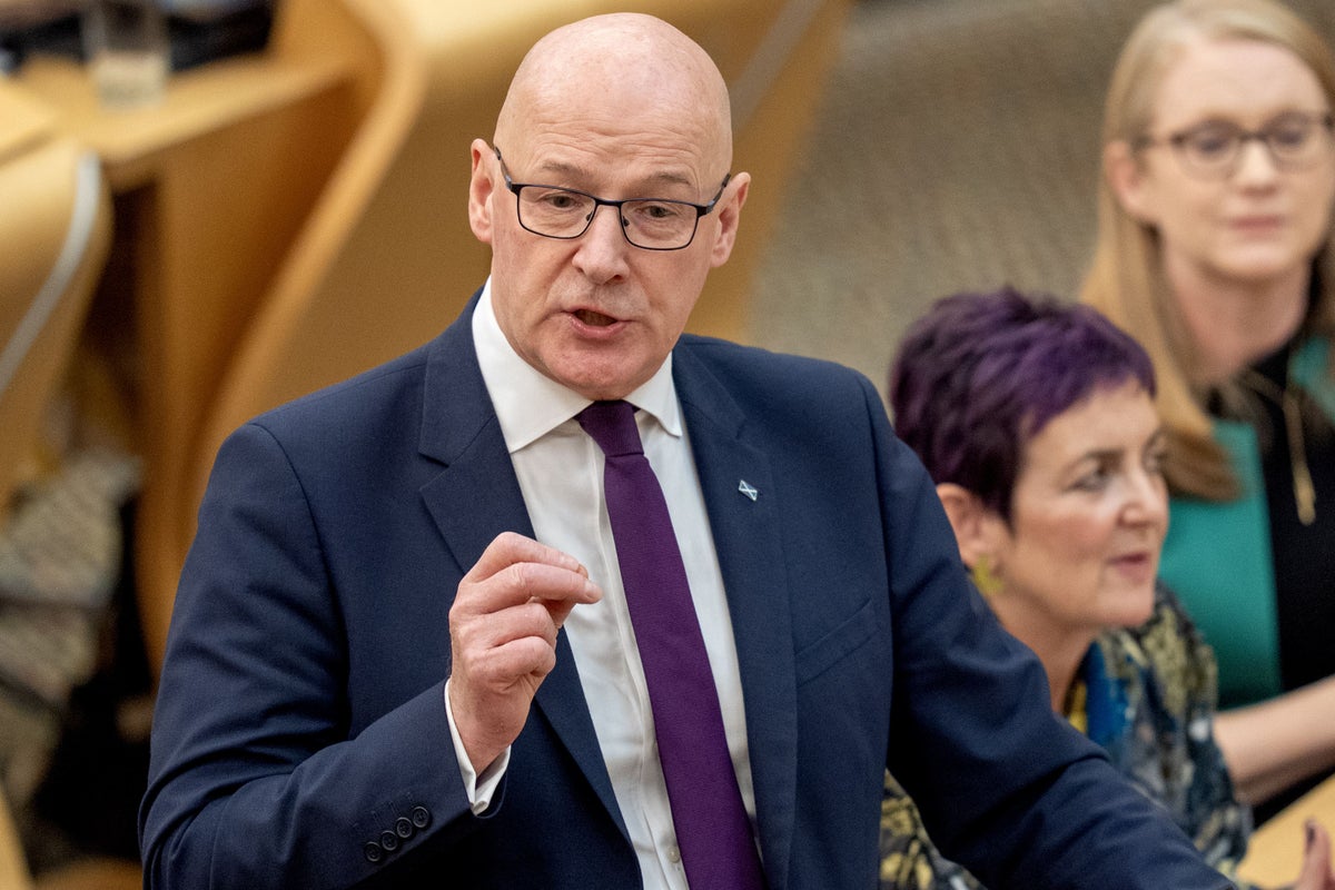 Swinney calls on MSPs to unanimously back Scotland’s ‘right to decide’