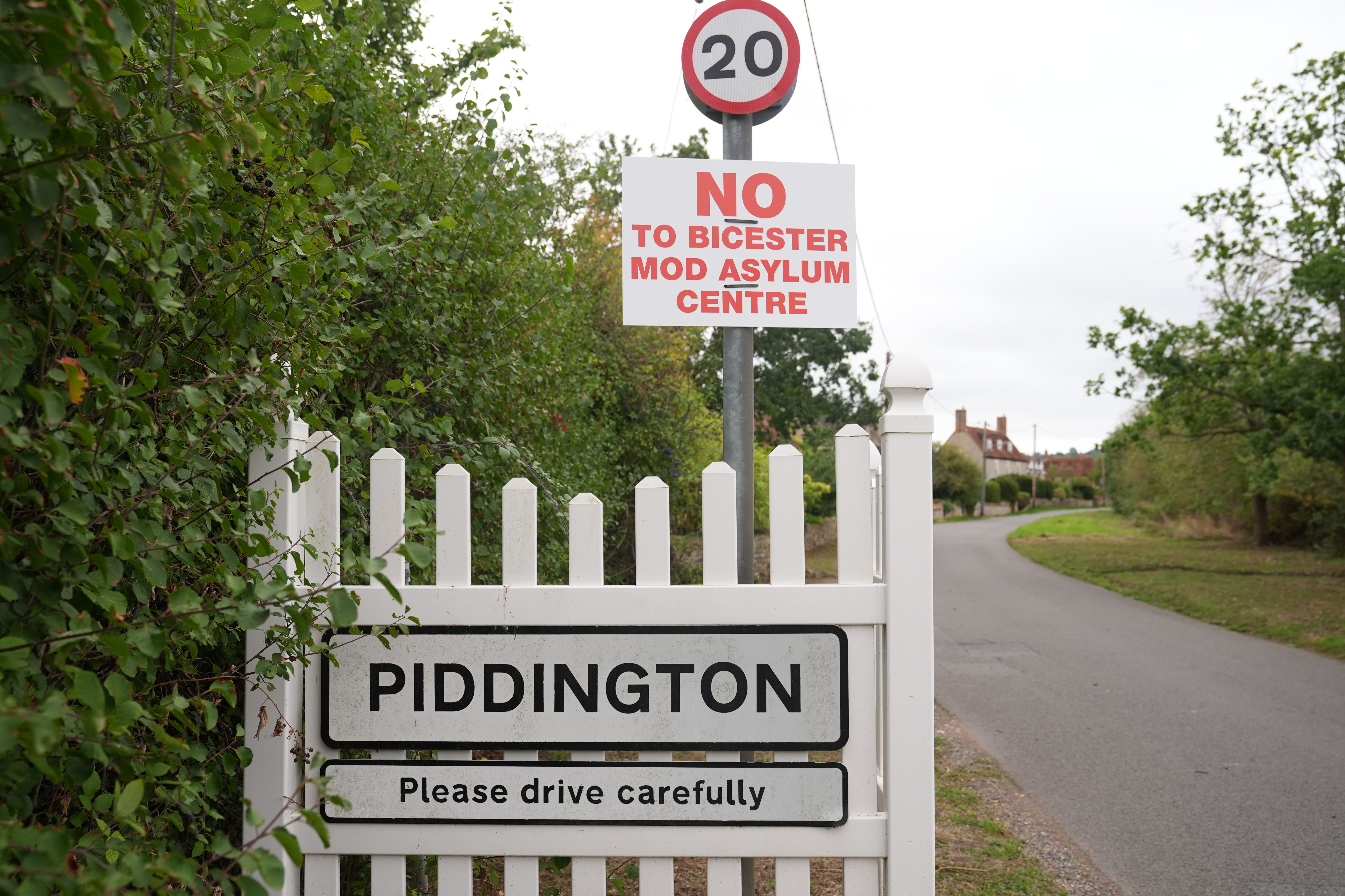 Piddington in Oxfordshire, where residents voted to leave the UK in a symbolic independence ‘referendum’ (Joe Giddens/PA)