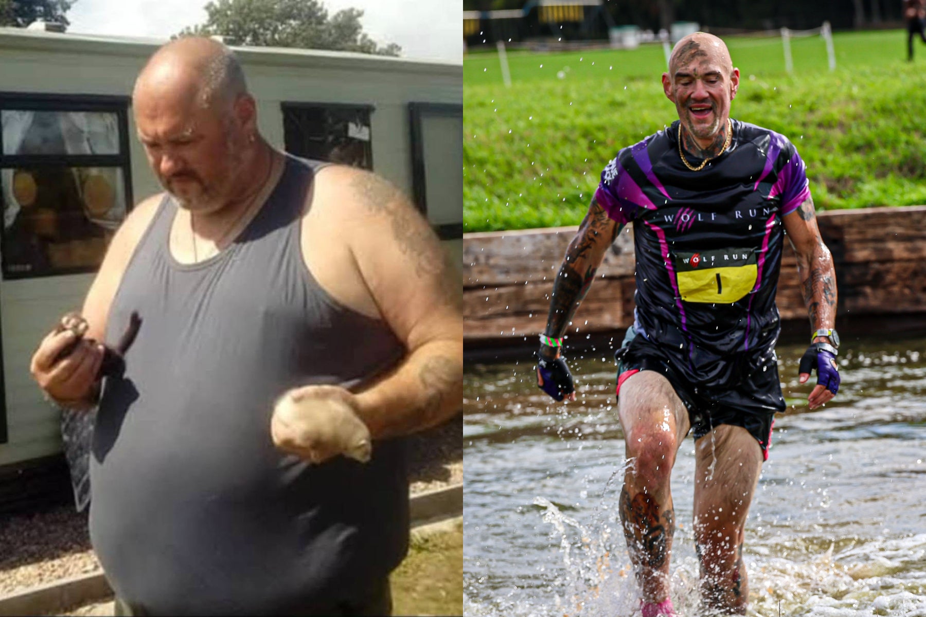 Man who weighed 49st and wore 72-inch-waist trousers loses 32 stone after doctor’s stark warning