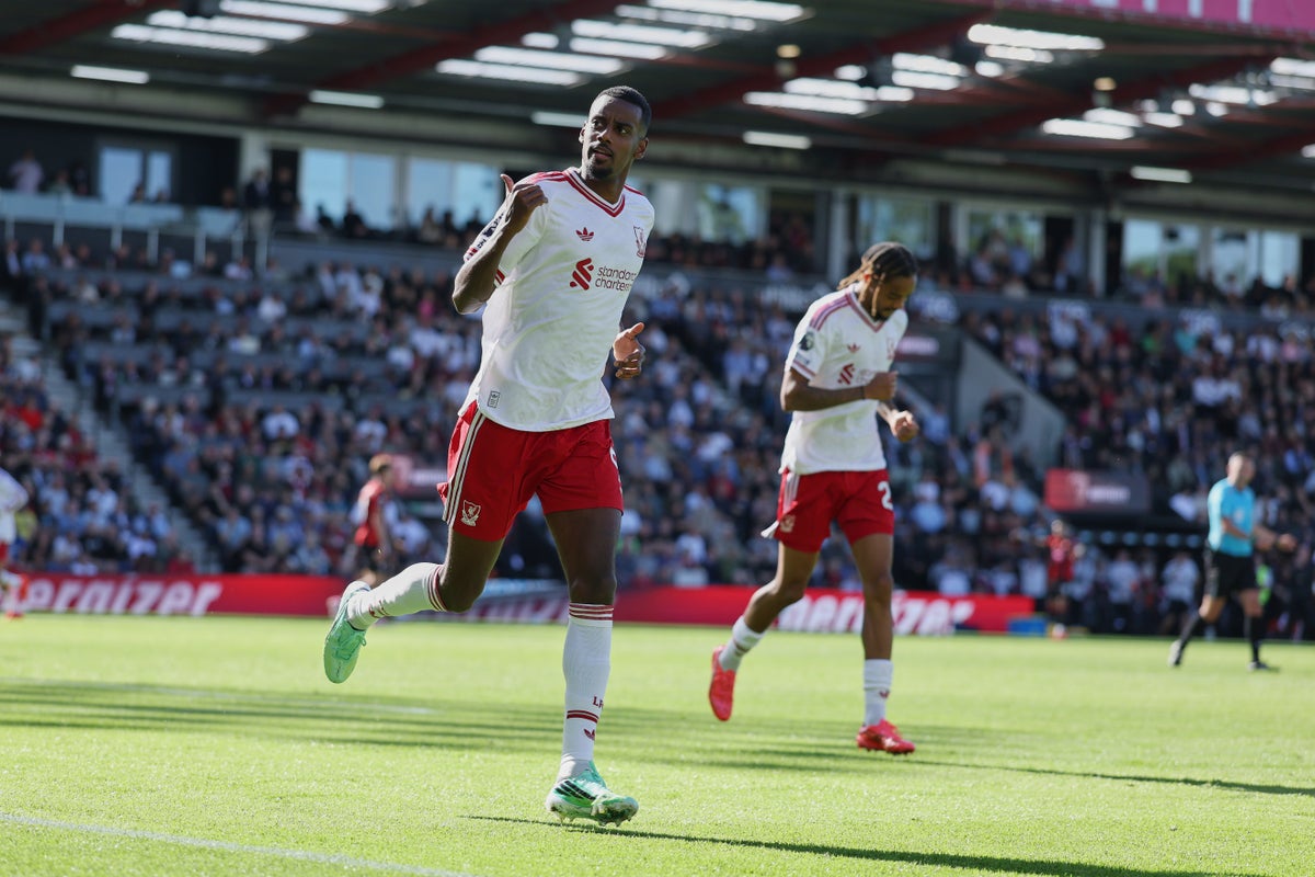 Alexander Isak hands Andoni Iraola winning return as Liverpool beat Bournemouth
