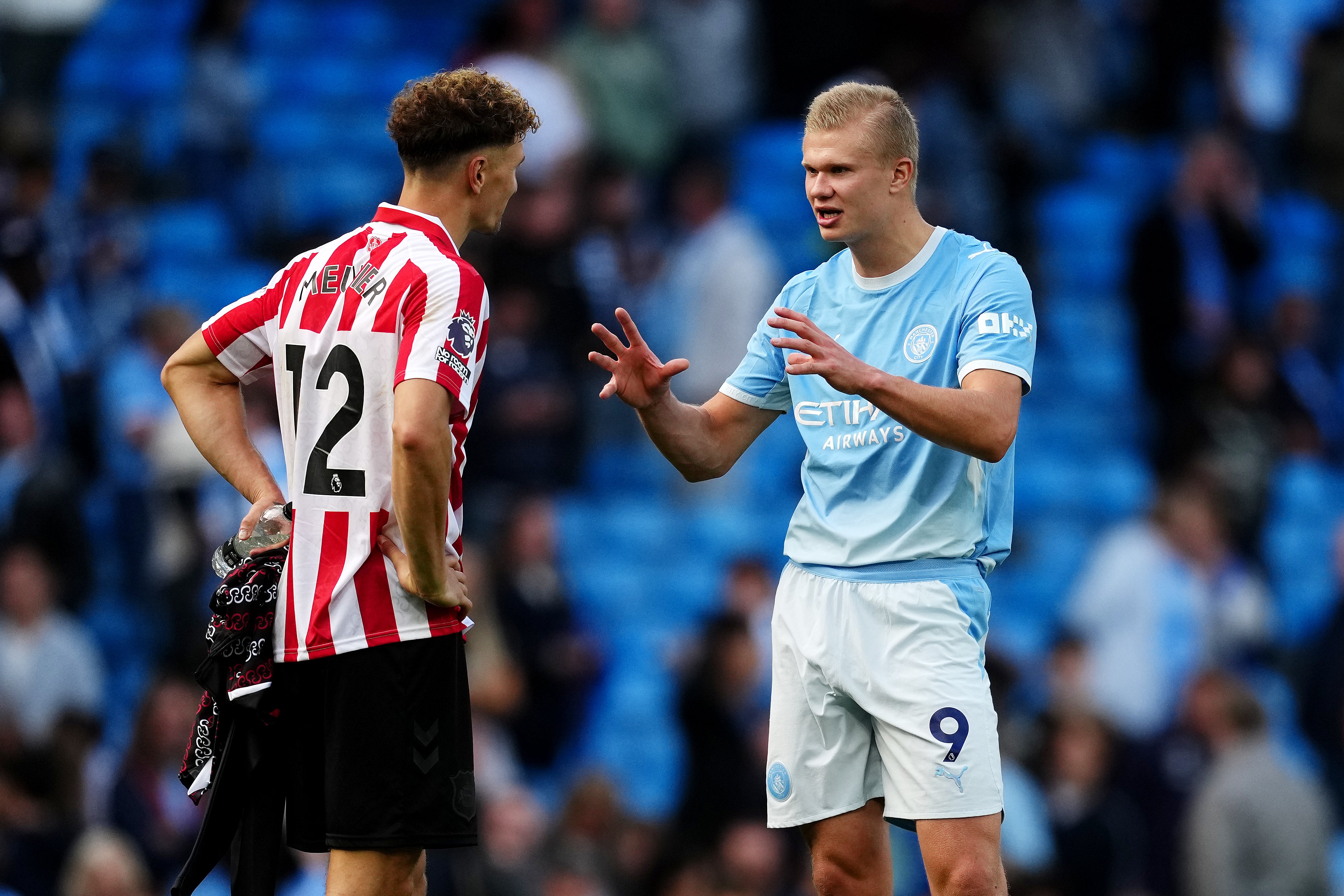 Man City looked potent in attack but fragile at the back