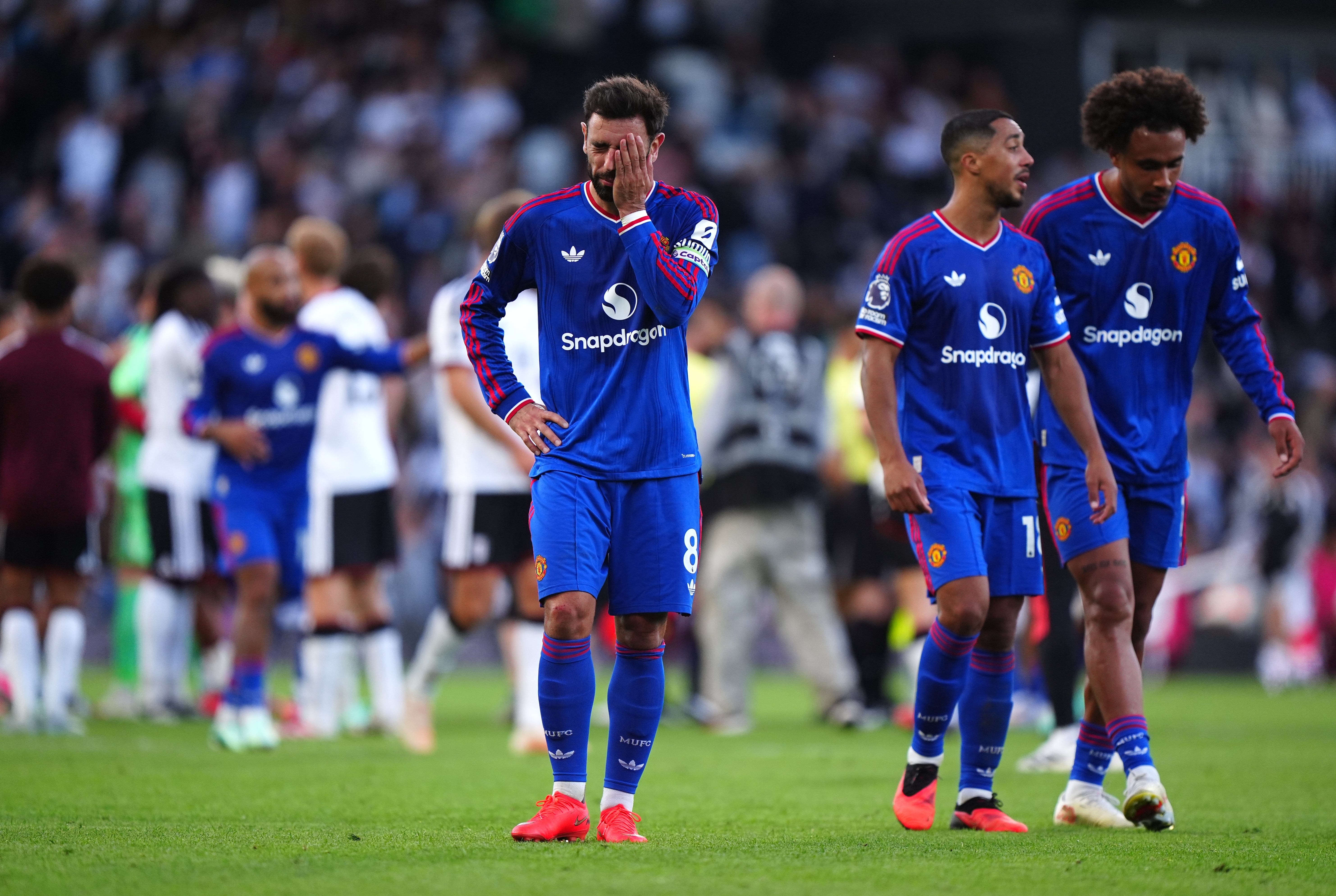 Gary Neville called out Manchester United's performance against Fulham