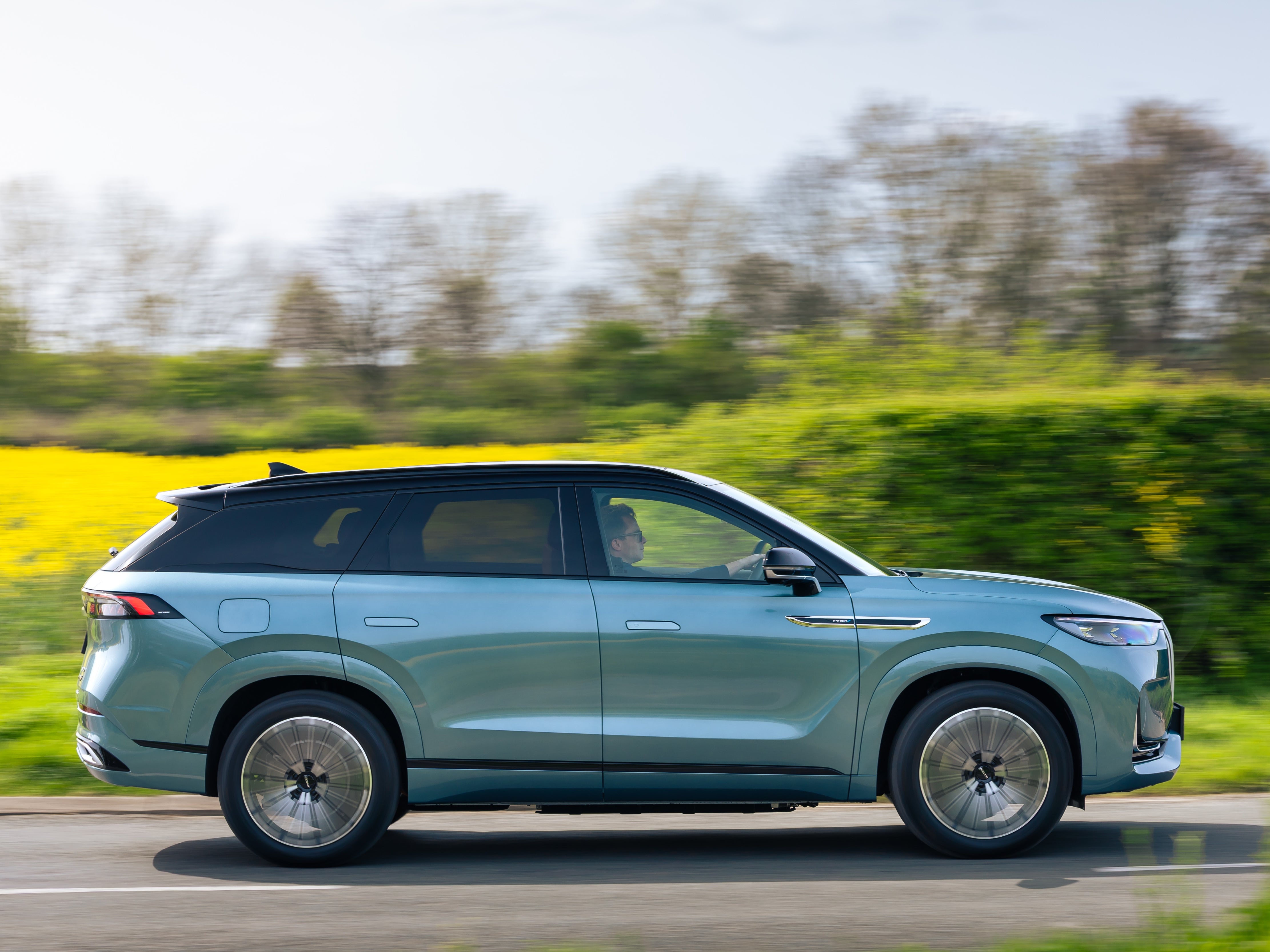 In profile in particular, there's a definite hint of Range Rover Velar about the Jaecoo 8 (Jaecoo)