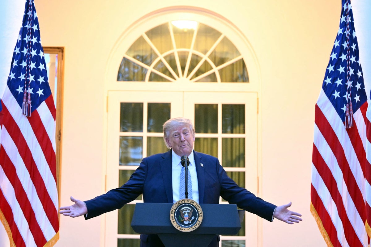 Iran-US war latest: Trump threatens to ‘blow the entire nation up’ after Tehran warns of ‘painful strikes’