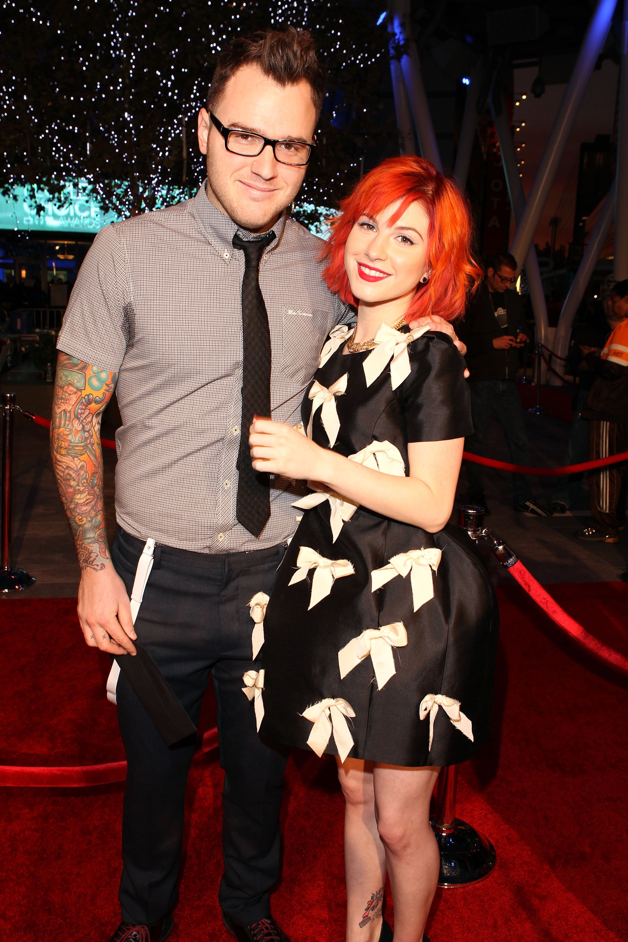 Gilbert was previously married to Hayley Williams of Paramore