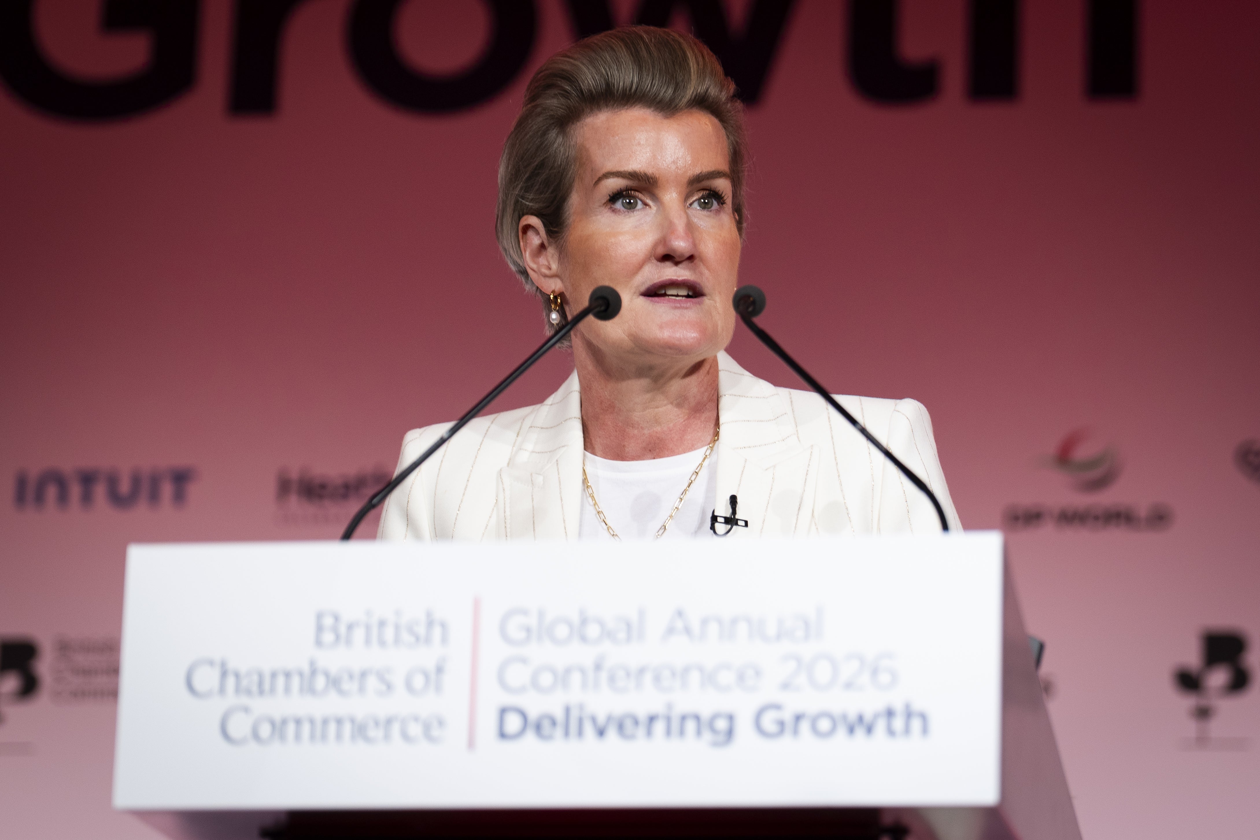 Shevaun Haviland said devolution ‘can be a powerful driver of economic growth’ (Jordan Pettitt/PA)
