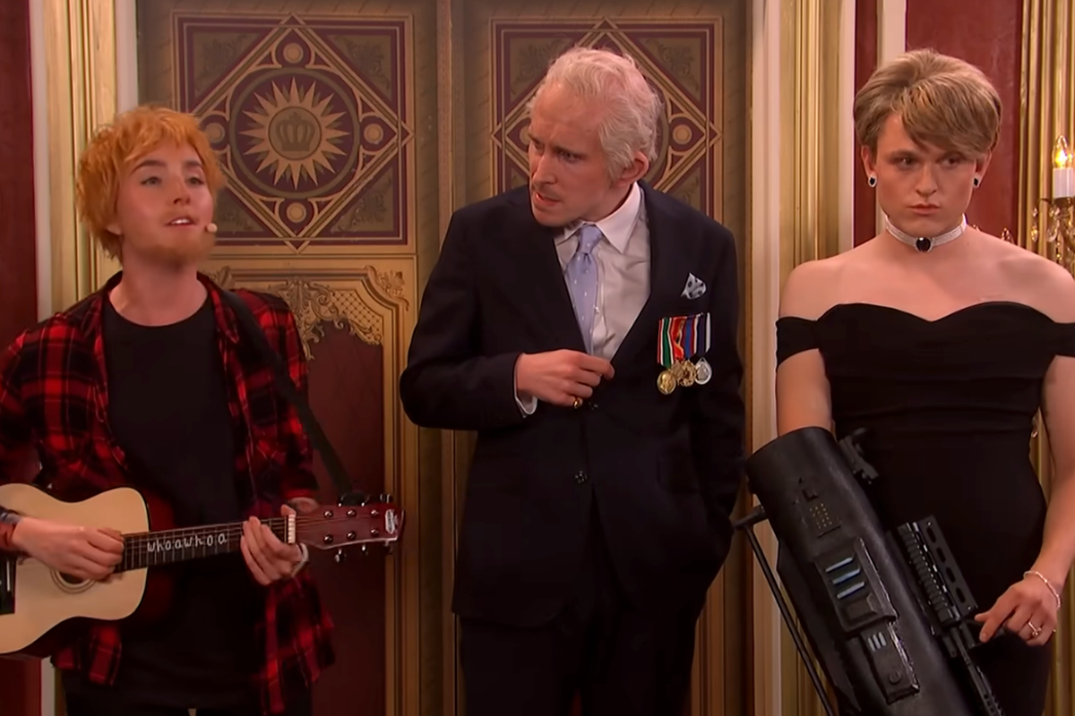 SNL UK brutally mocks Ed Sheeran and King Charles in Diana sketch