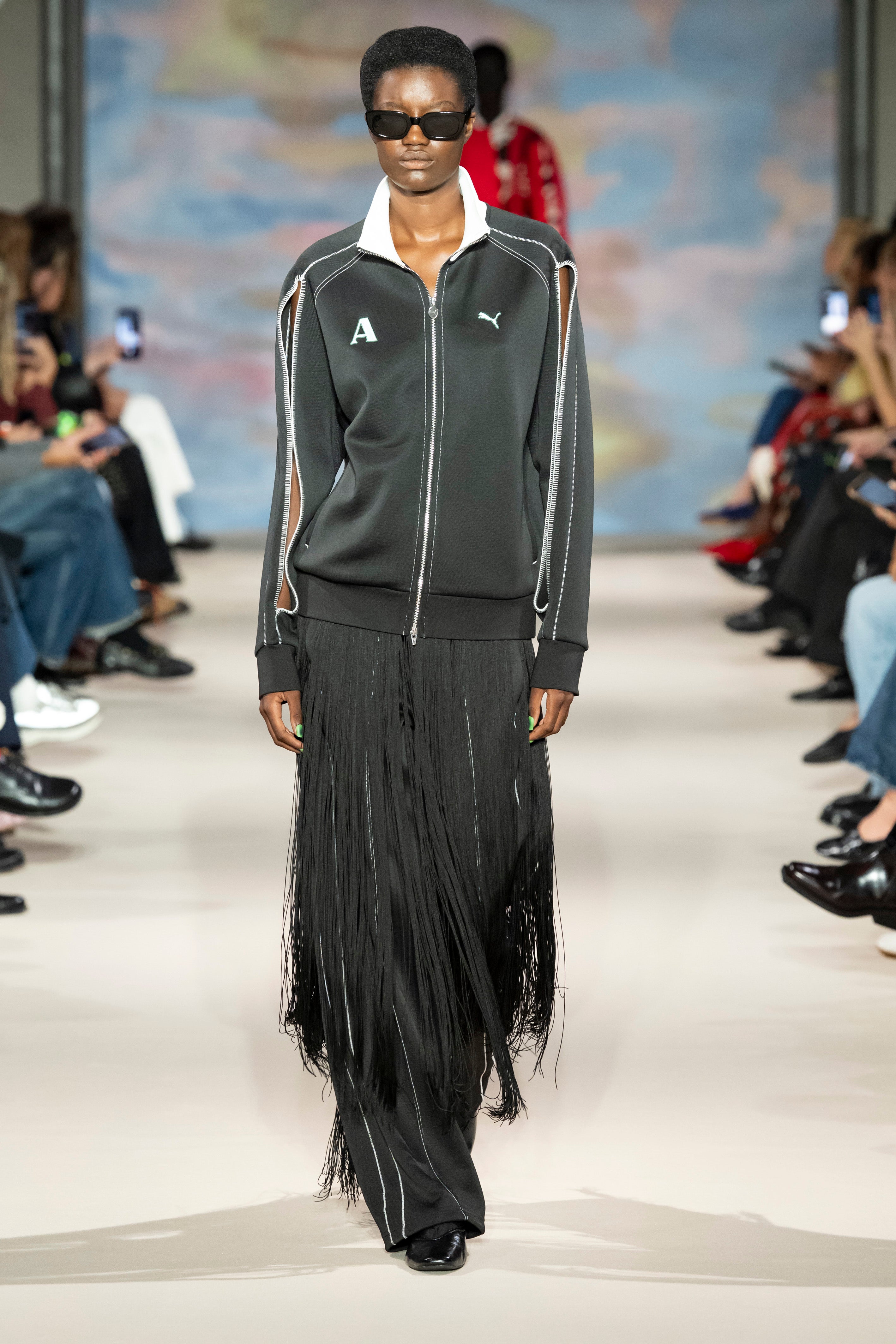 On the fringes: texture on the Alhuwalia runway