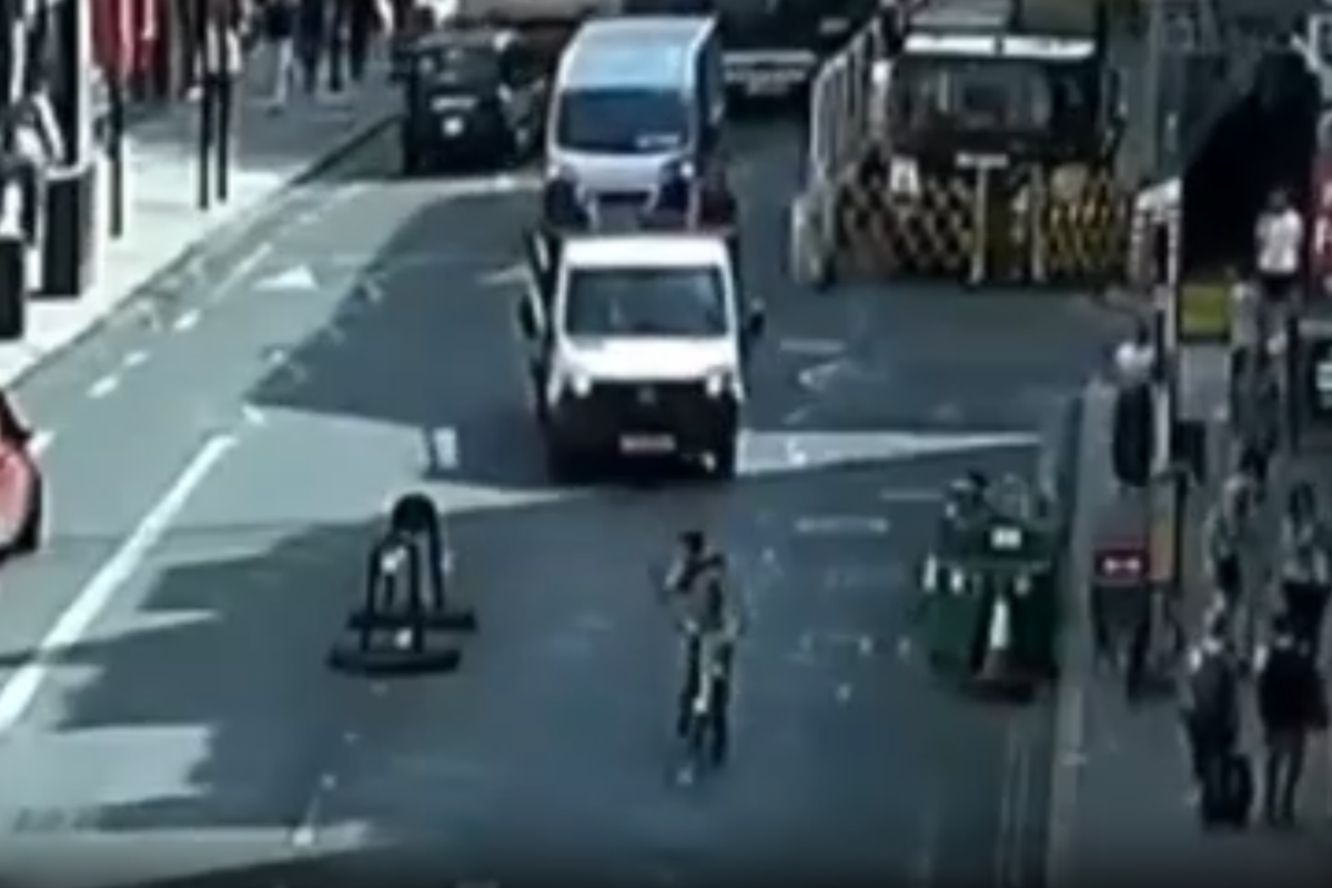 Lime helps police track down careless cyclist who swore at pedestrian