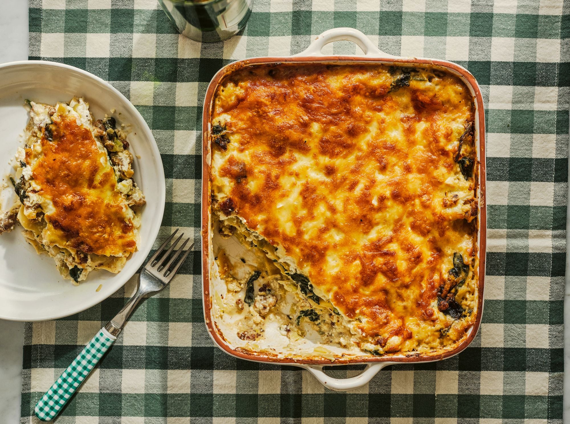 O’Toole’s ‘cheeky’ sausage and fennel lasagne skips the bechamel in favour of a lemony ricotta layer