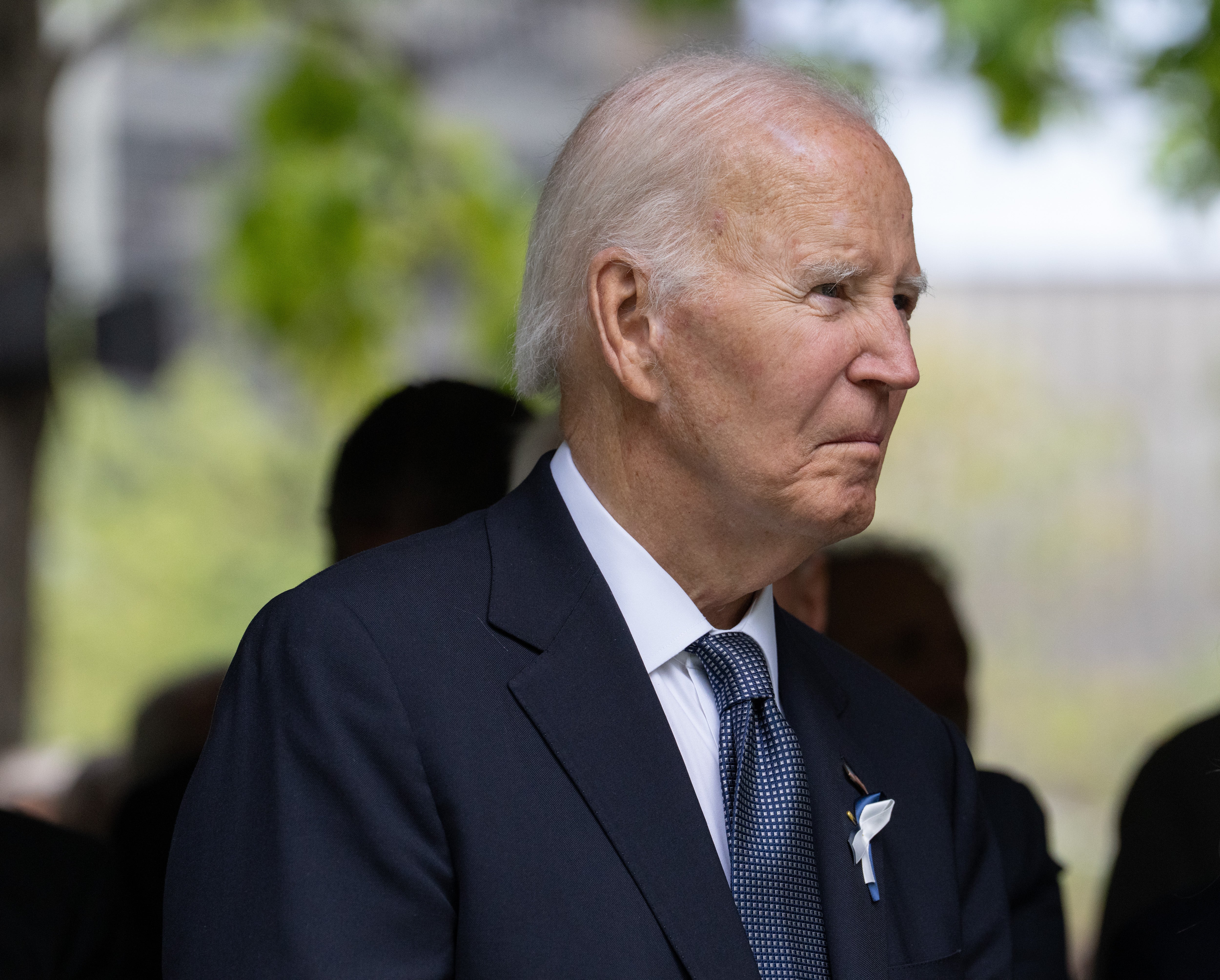 Former U.S. President Joe Biden at a ceremony on Sept. 11, 2026, marking the 25th anniversary of the Sept. 11 terrorist attacks
