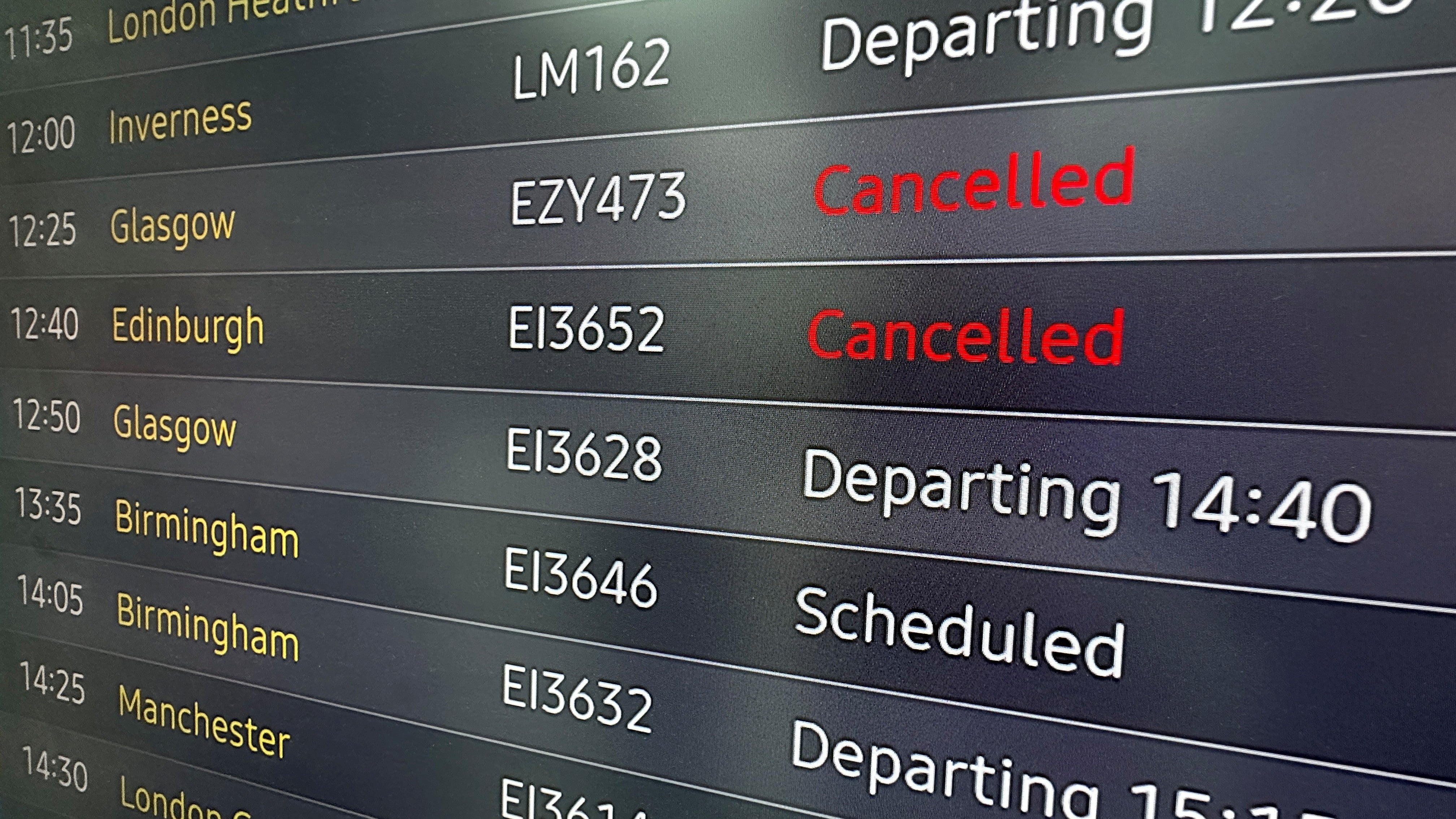 Monday’s air traffic control issue was the second within two weeks (Liam McBurney/PA) (PA Wire)
