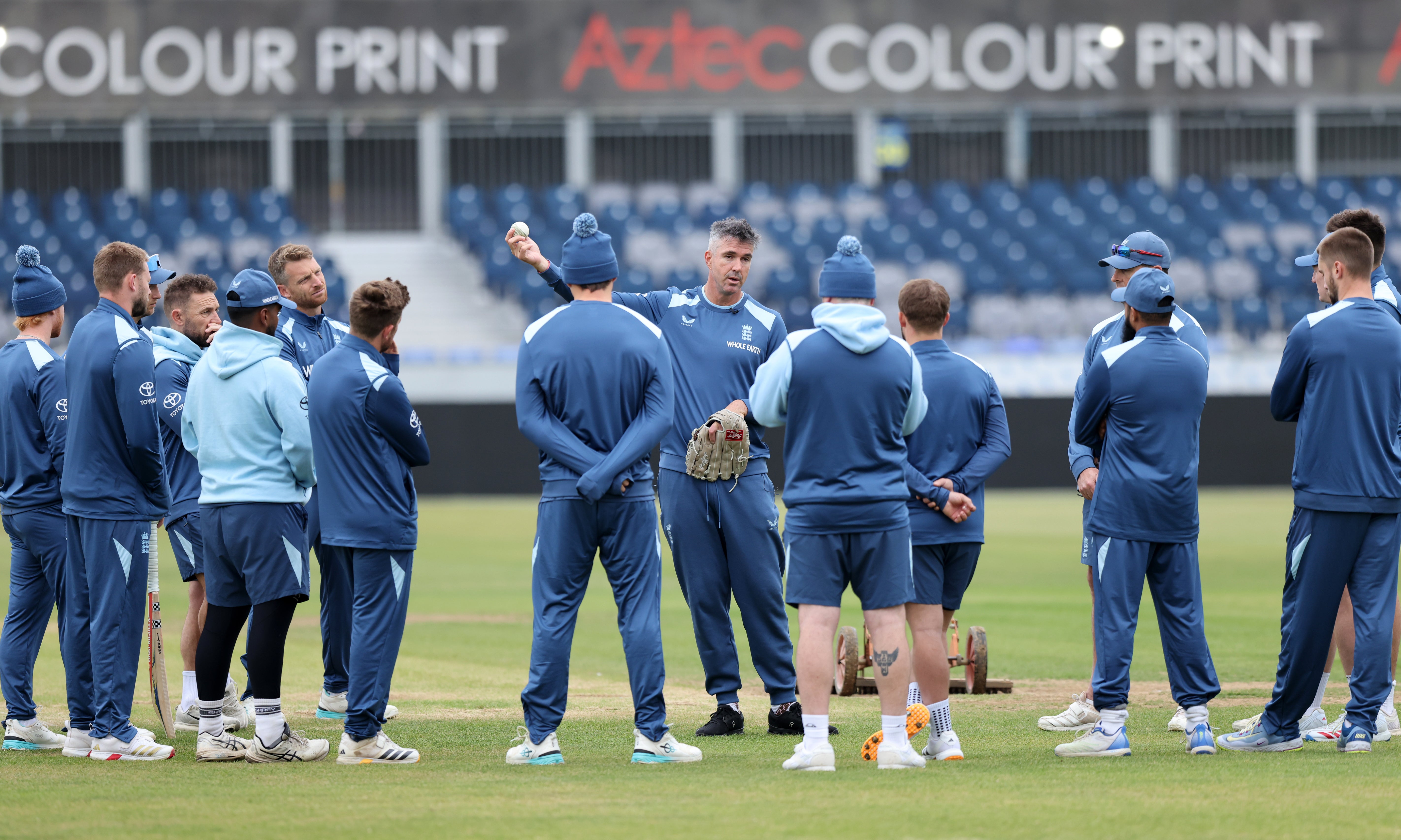 Kevin Pietersen gave a talk to the England squad about facing spin (Andy Commins/PA)