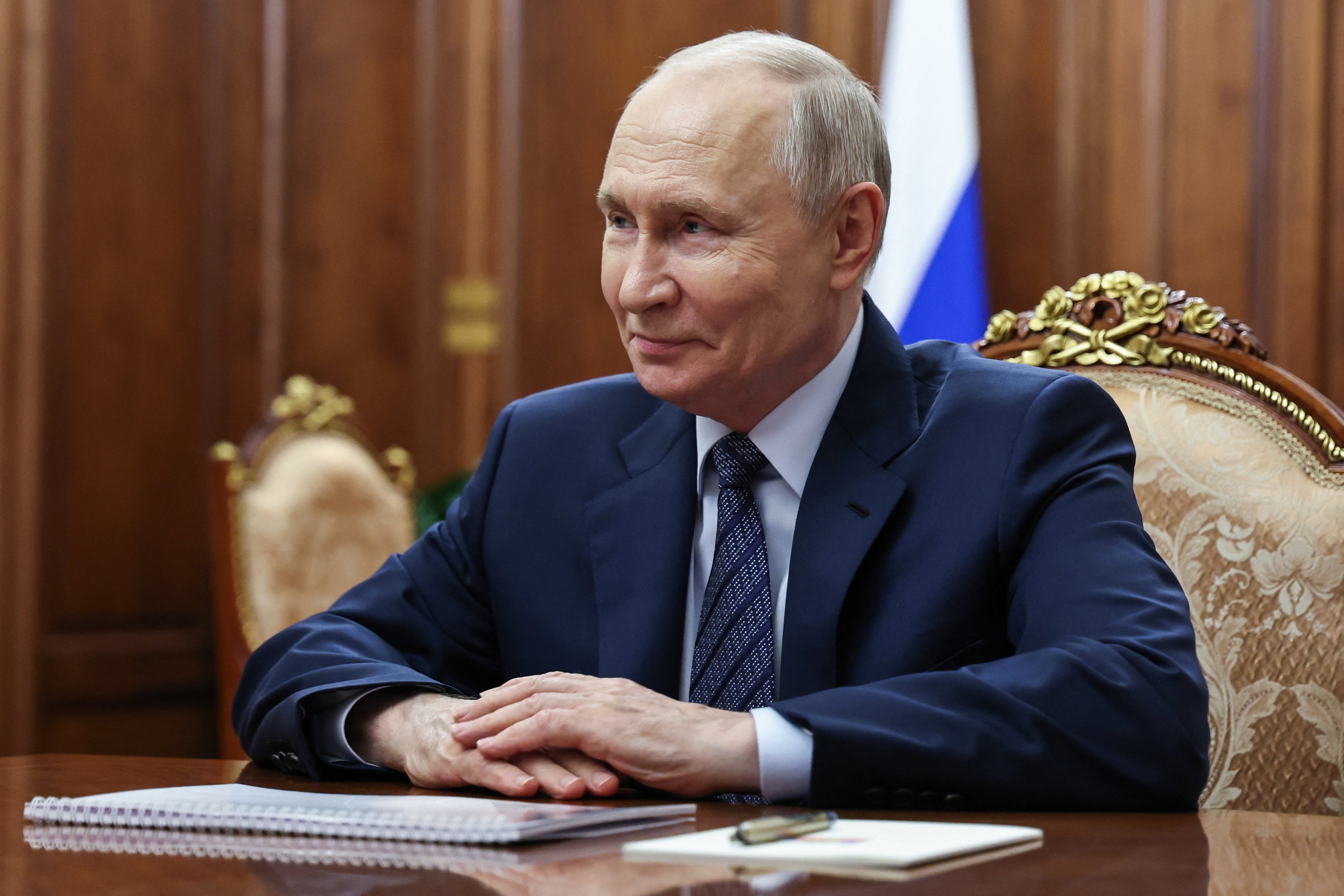 Vladimir Putin maintains a tight control on his citizens