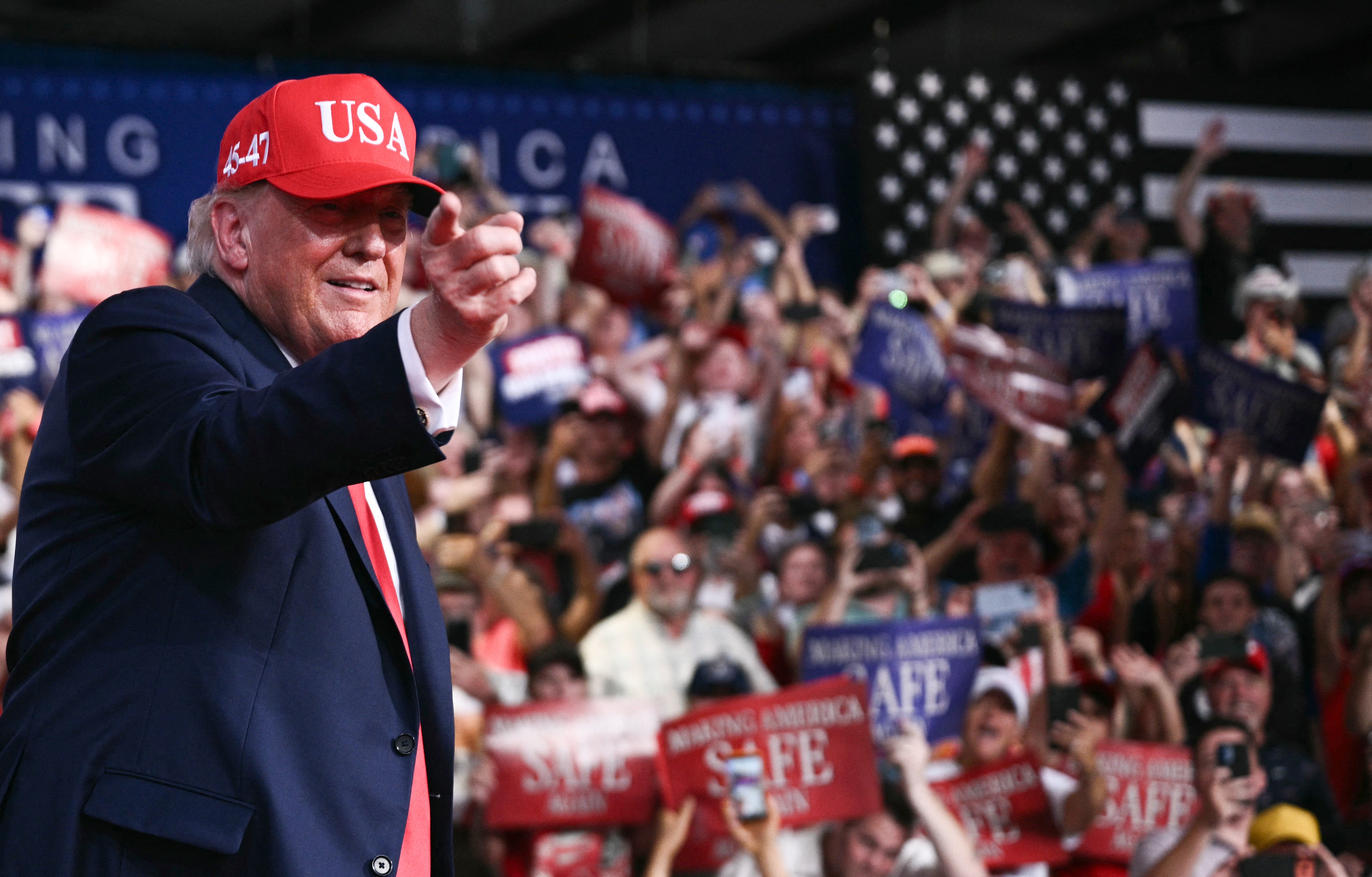 President Donald Trump claimed that gas prices were ‘much higher’ under his Democratic predecessor Joe Biden as the cost of his war in Iran continues to hurt Americans at the pumps