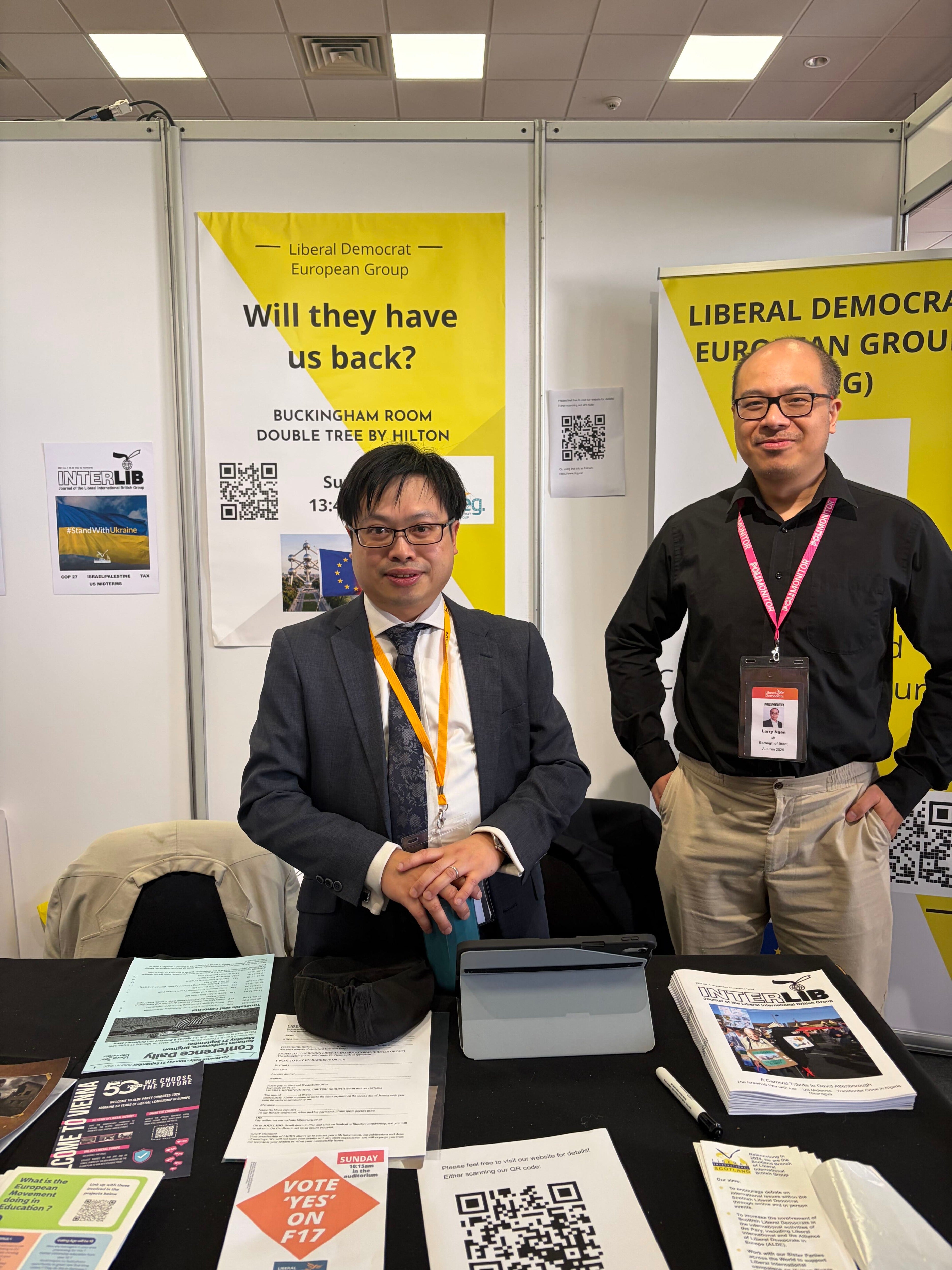 Leader of the Lib Dem’s Friends of Hong Kong Nicholas Chan, 35, said the party “needs stable and we have stable”. (The Independent)