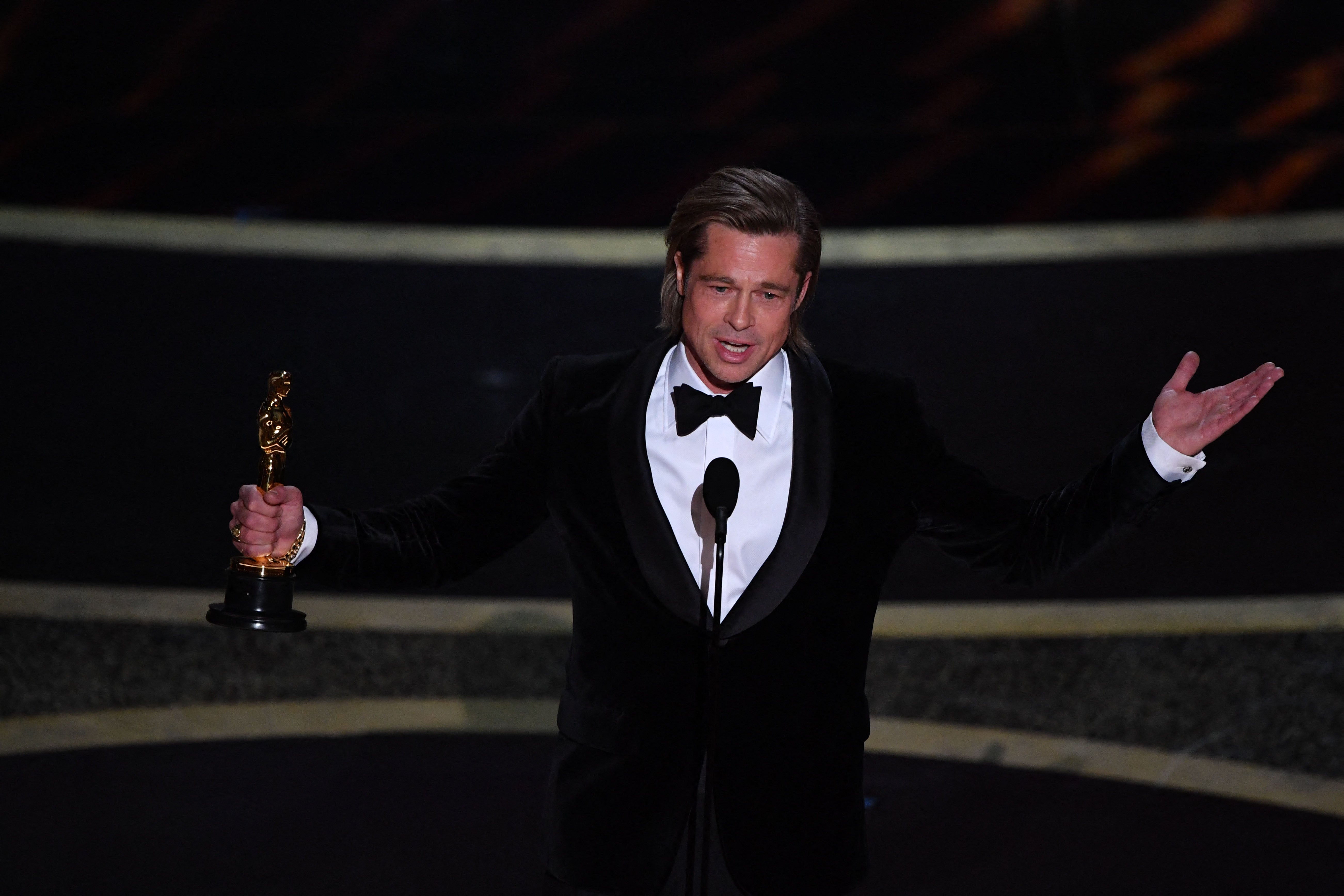 Pitt won an Oscar in 2020 for playing Cliff Booth in ‘Once upon a Time...in Hollywood’ (AFP/Getty)