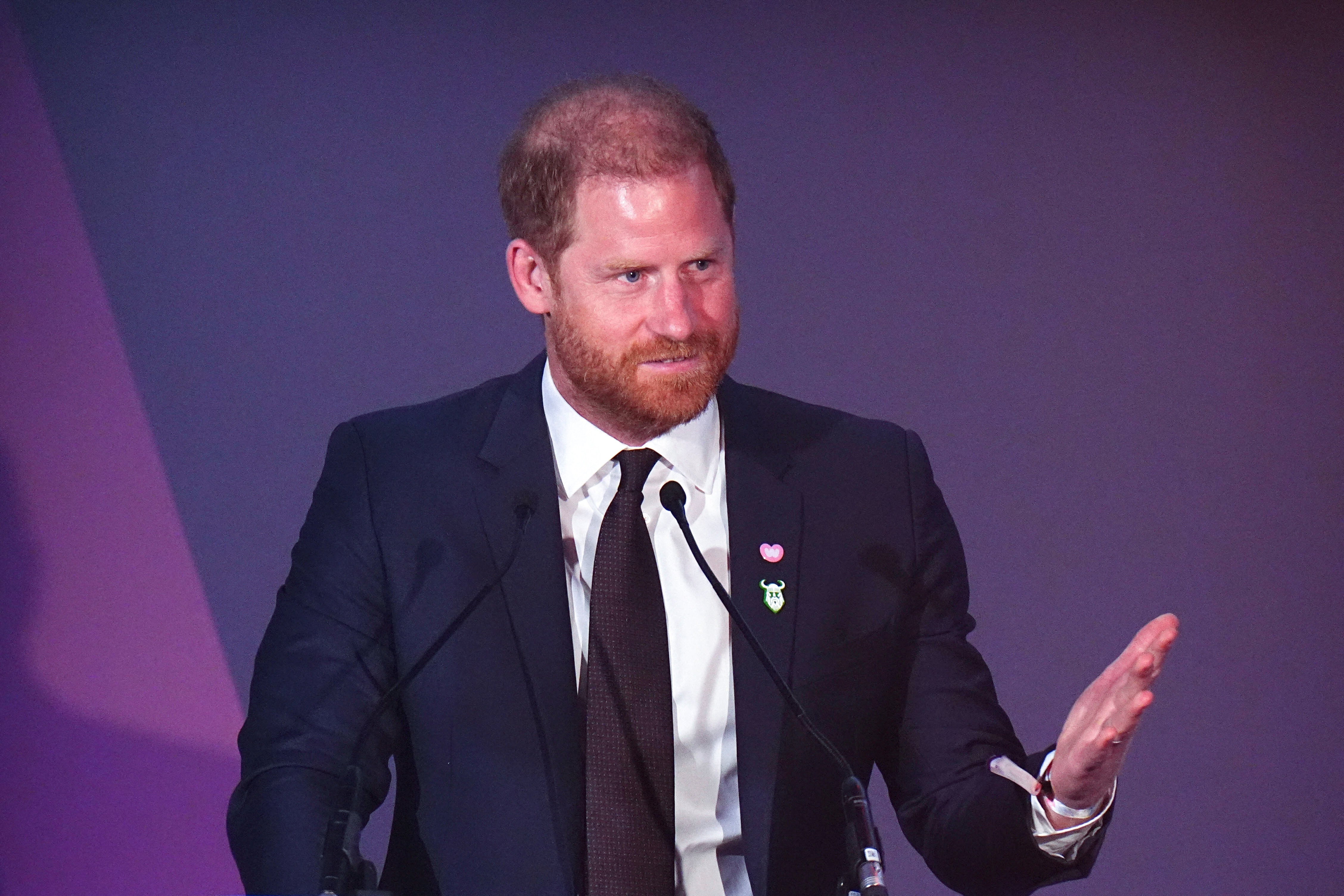Britain's Prince Harry, Duke of Sussex (Reuters)