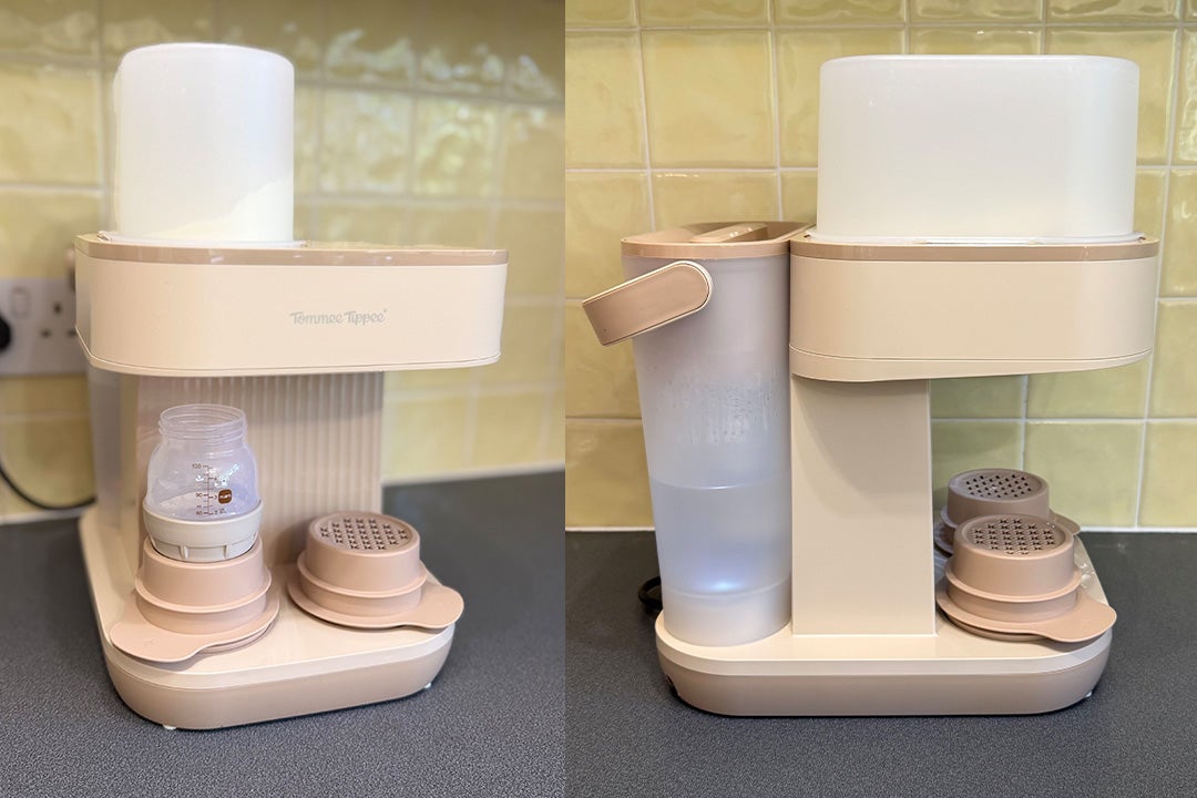 The machine looks and feels stylish on your countertop (Sarah Jones/The Independent)