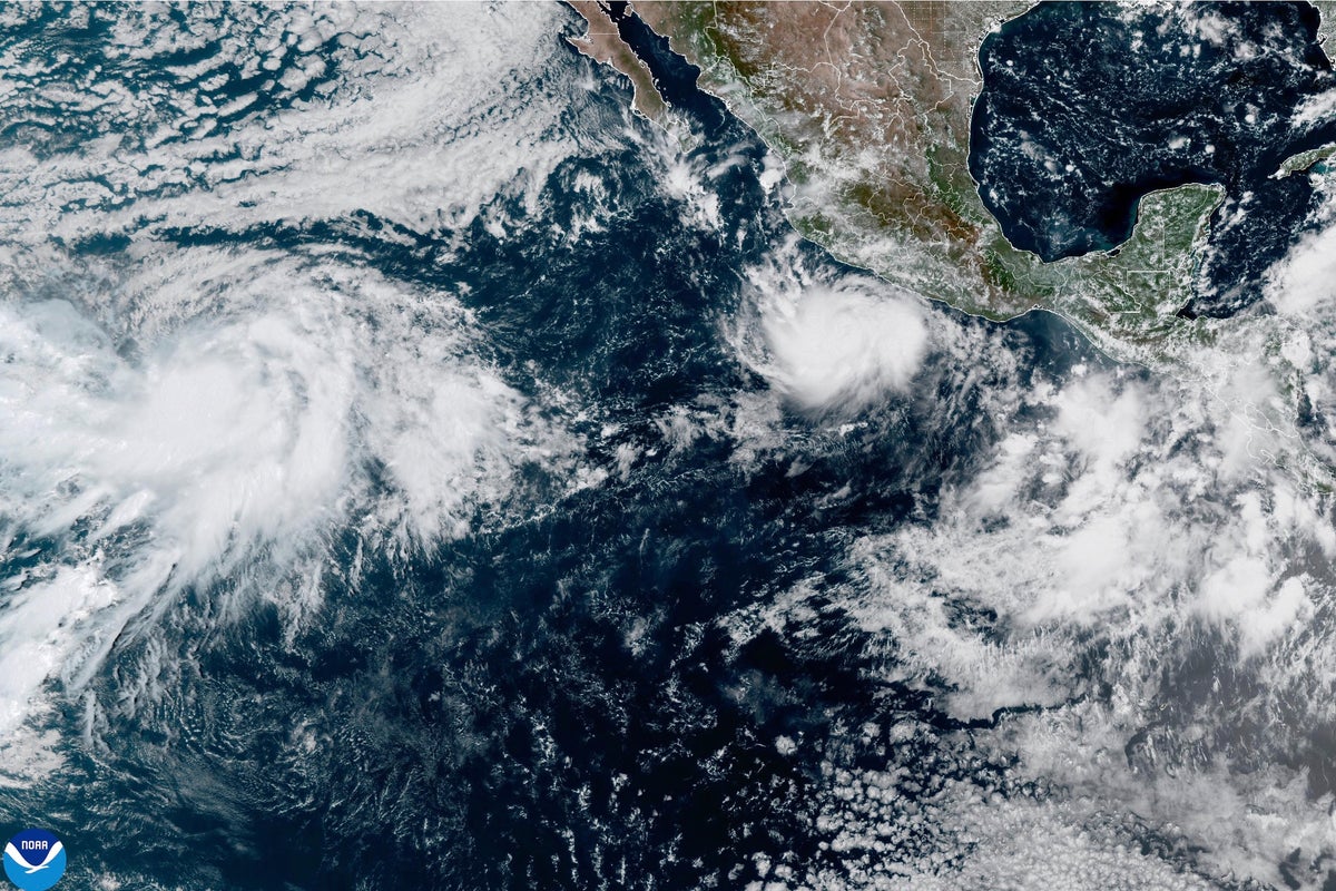 Hurricane Polo grows into a Category 4 storm in the Pacific off Mexico