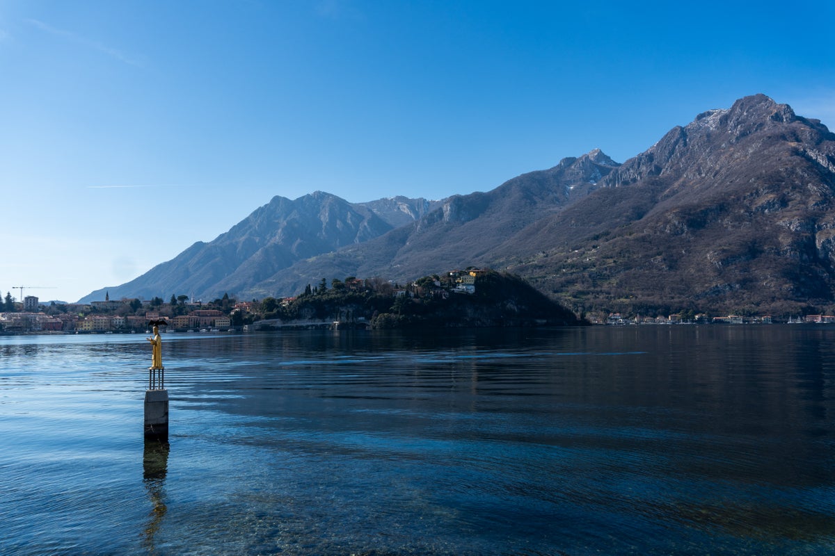 British man missing after jumping into Lake Como to save father and son