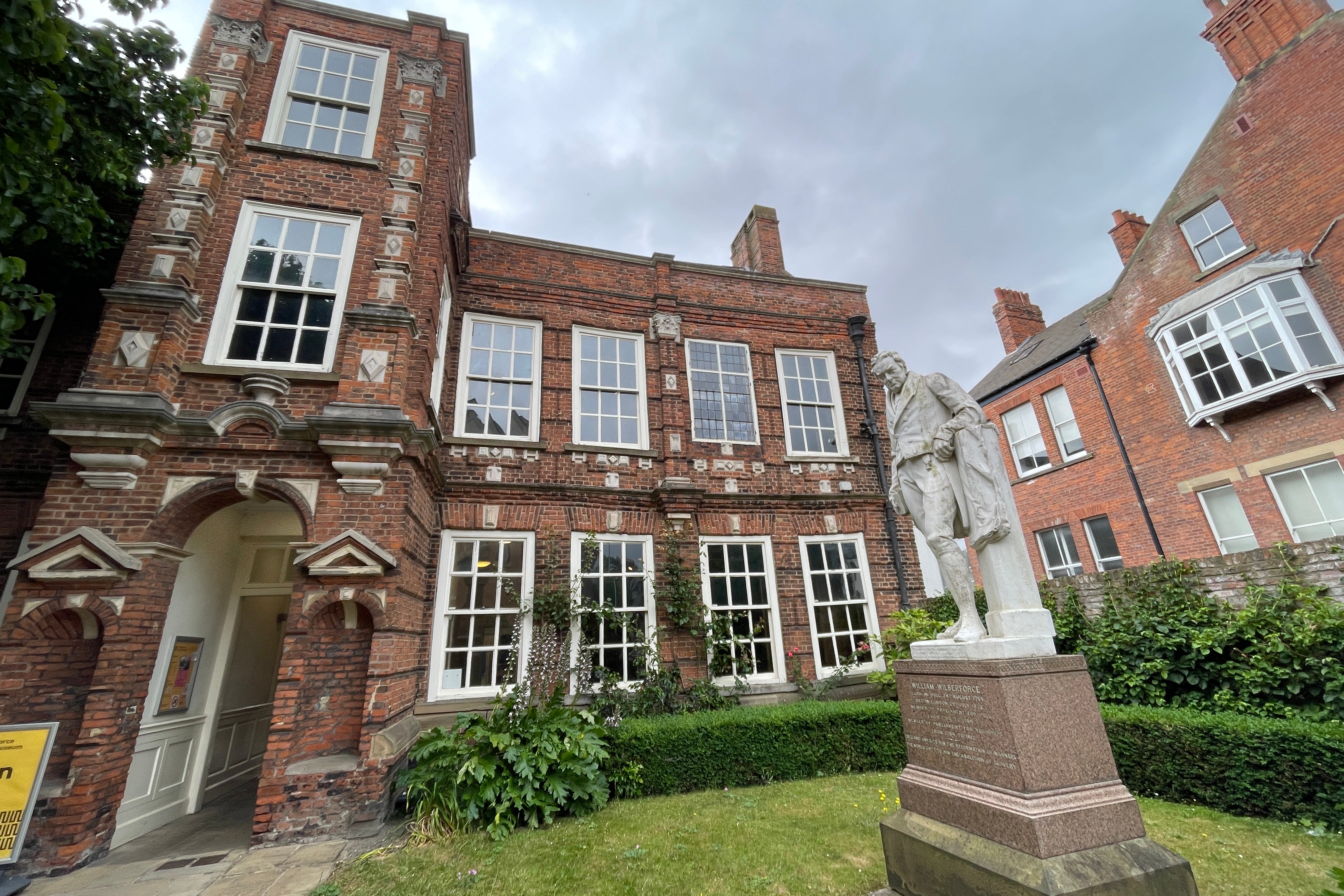 Wilberforce House Museum courtyard in Hull (Rory Buccheri)