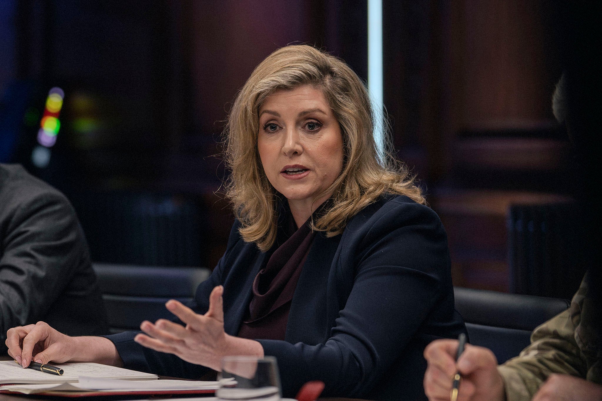 Penny Mordaunt in ‘The Wargame’ (Sky)