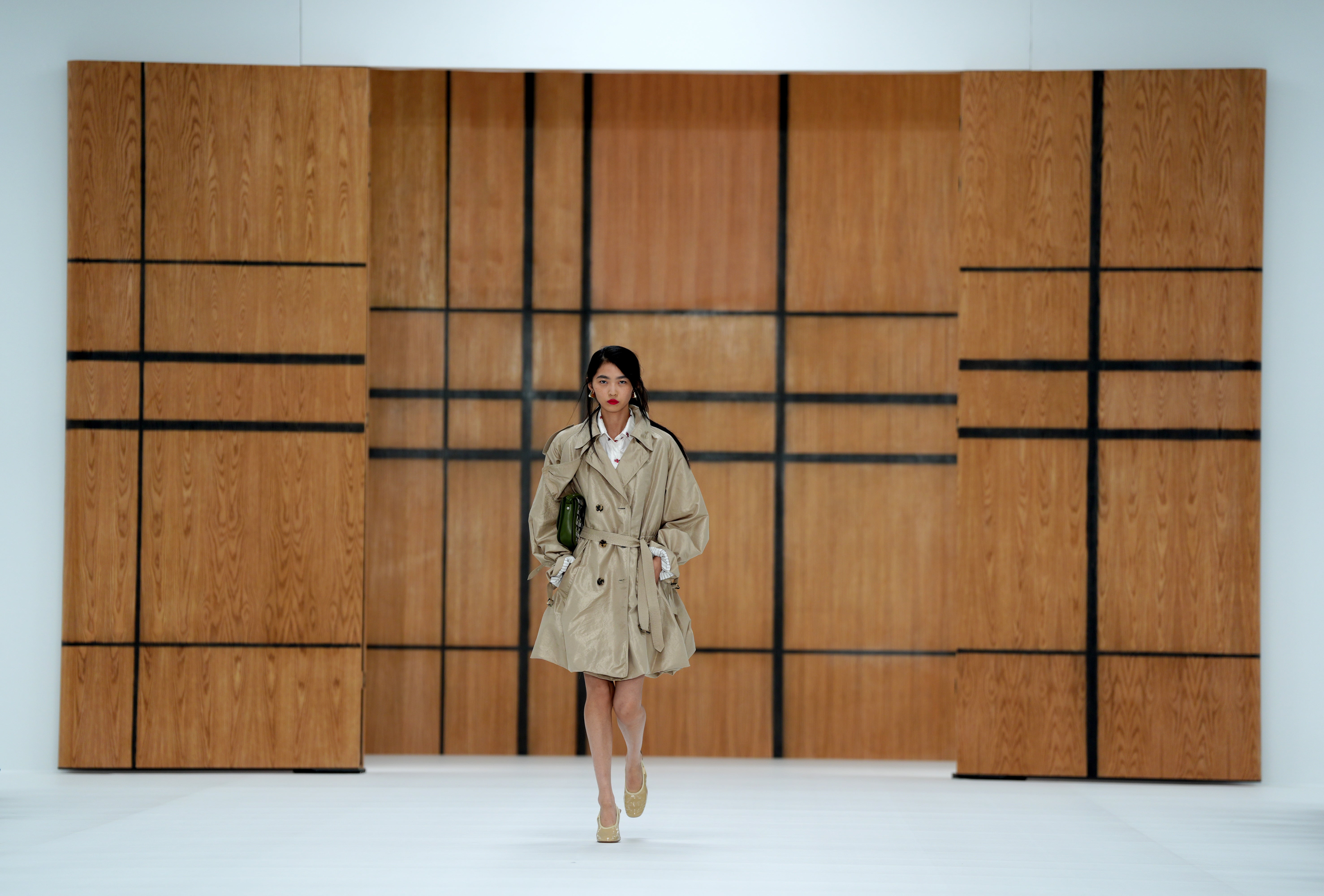 Burberry celebrates 170 years of the trench coat with a vibrant London Fashion Week show