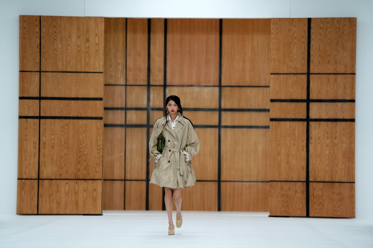Burberry celebrates 170 years of the trench coat with a vibrant London Fashion Week show