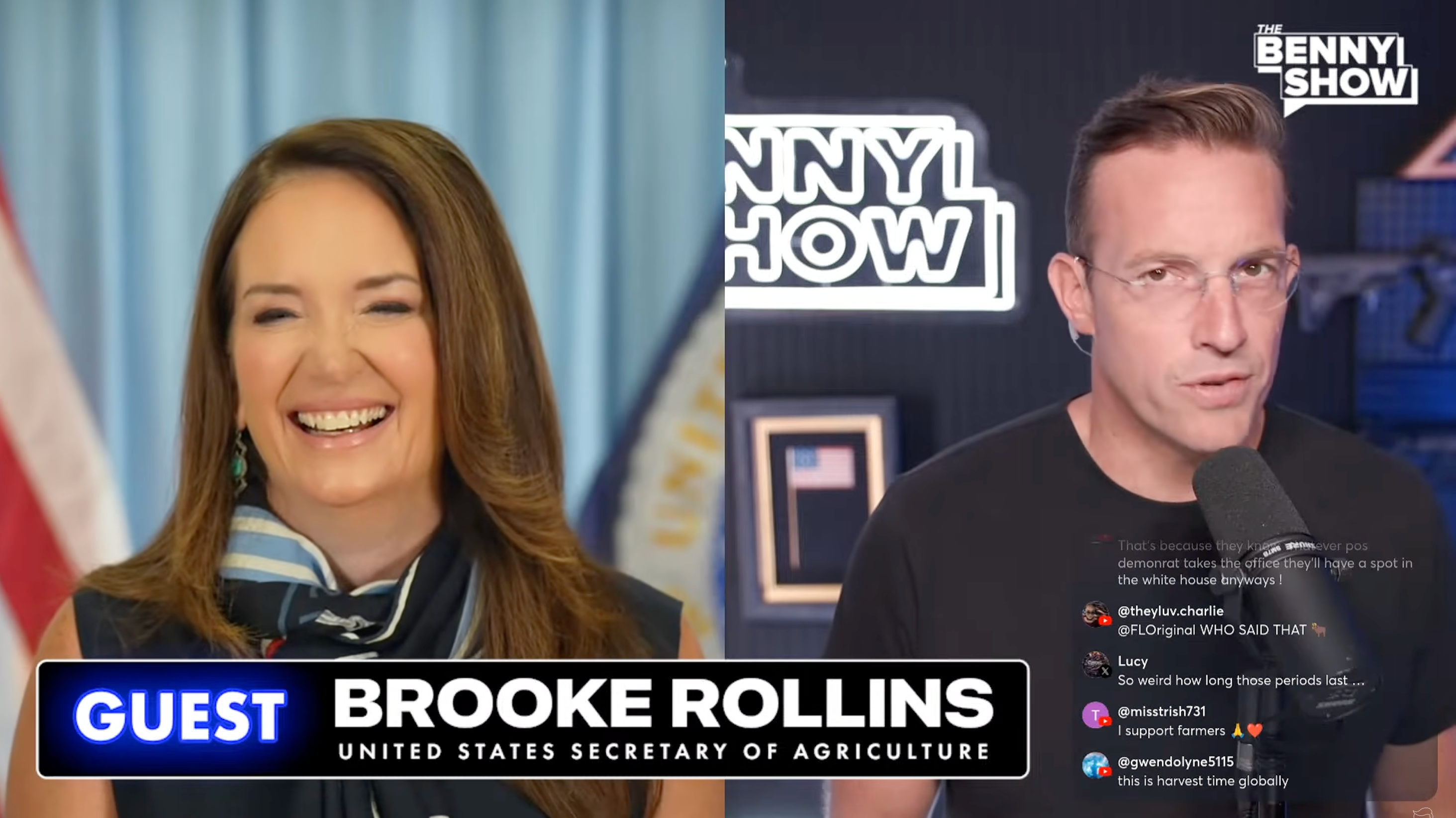 'We have more people eating beef than ever before, but if it is too expensive...you can eat chicken, pork, salmon, eggs,' Rollins said