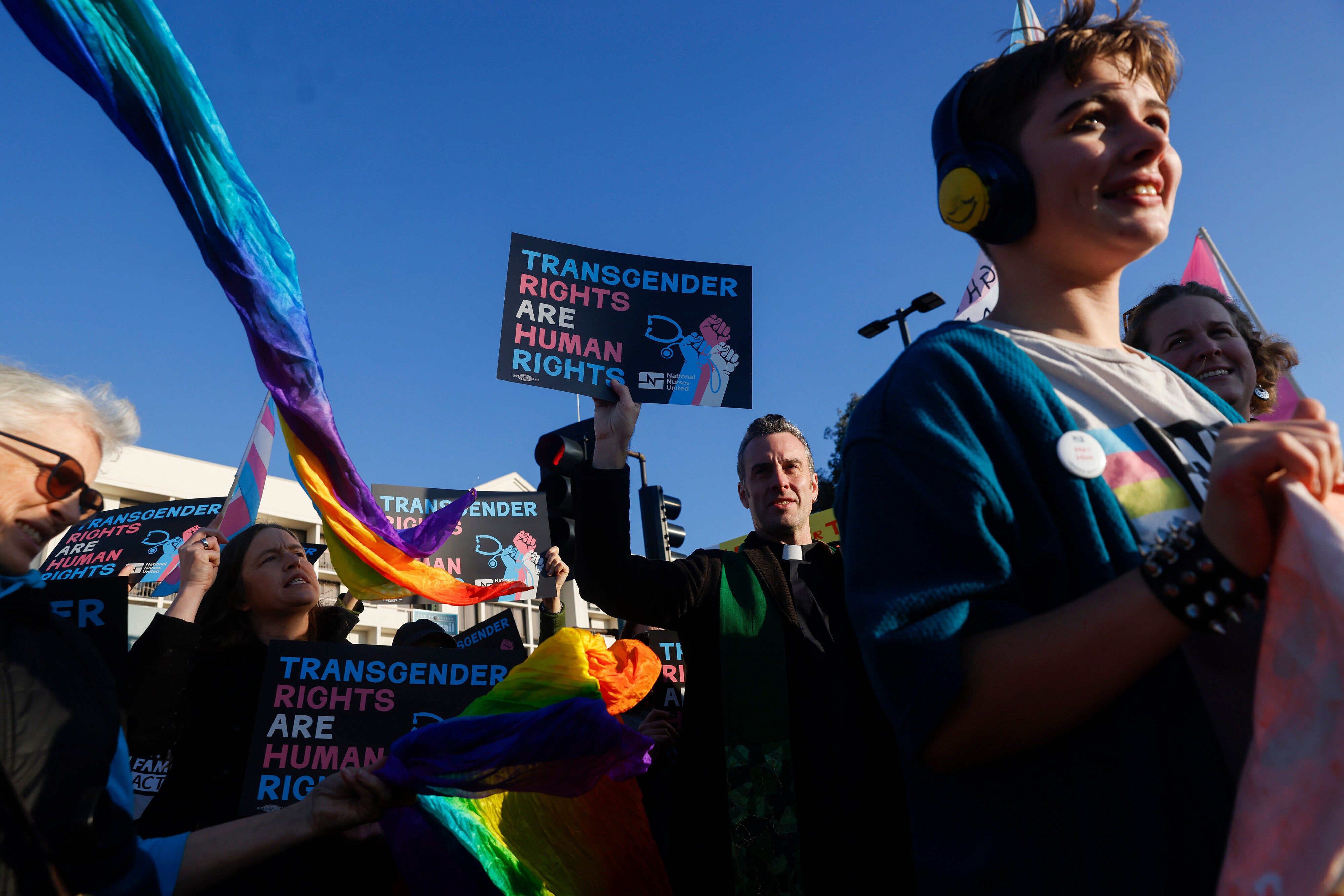 A group of Democratic state officials have sued the Trump administration over that, saying its efforts unlawfully intimidate medical providers