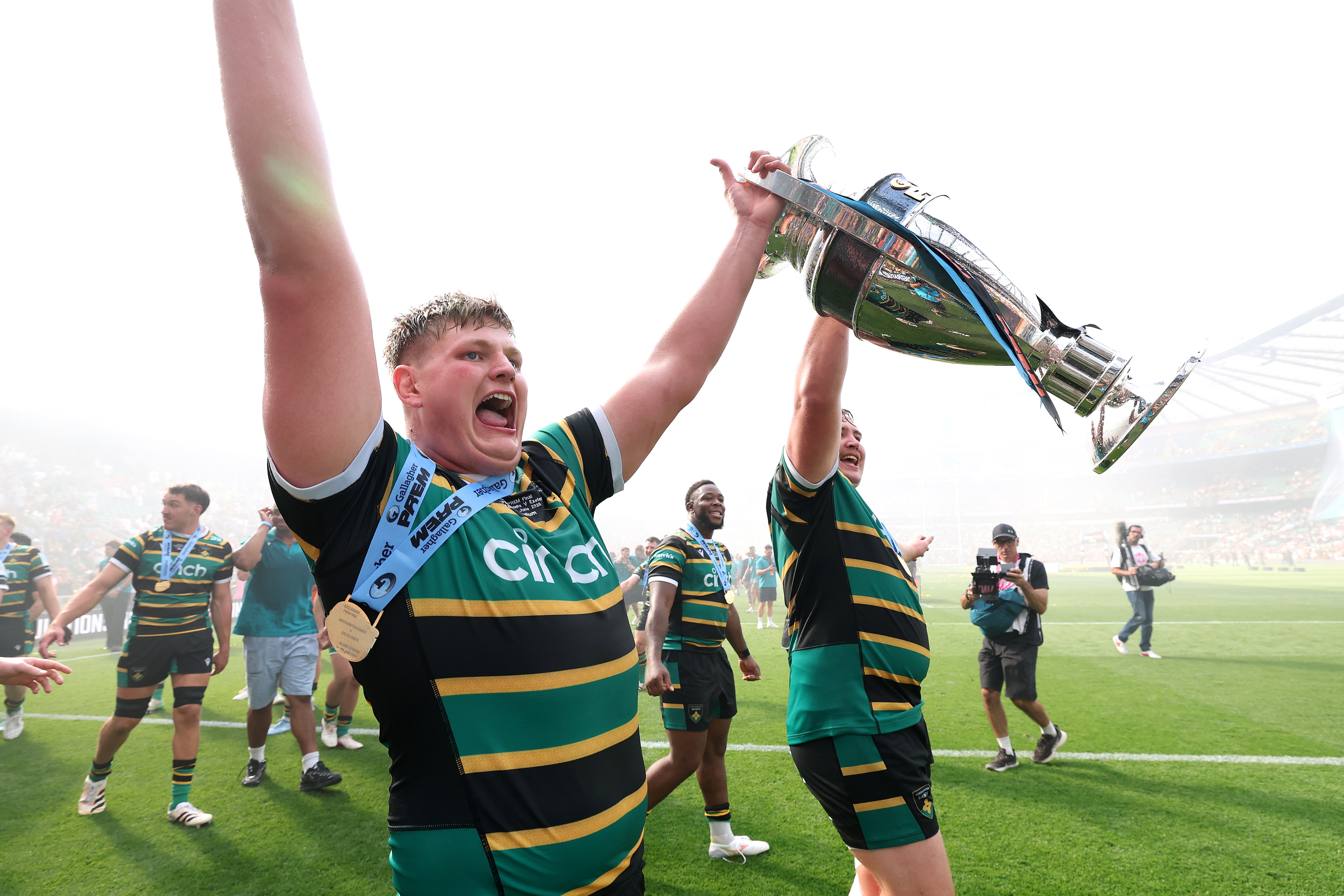 Ed Prowse has gone from a failed prop to title-winning lock in two years (Getty)