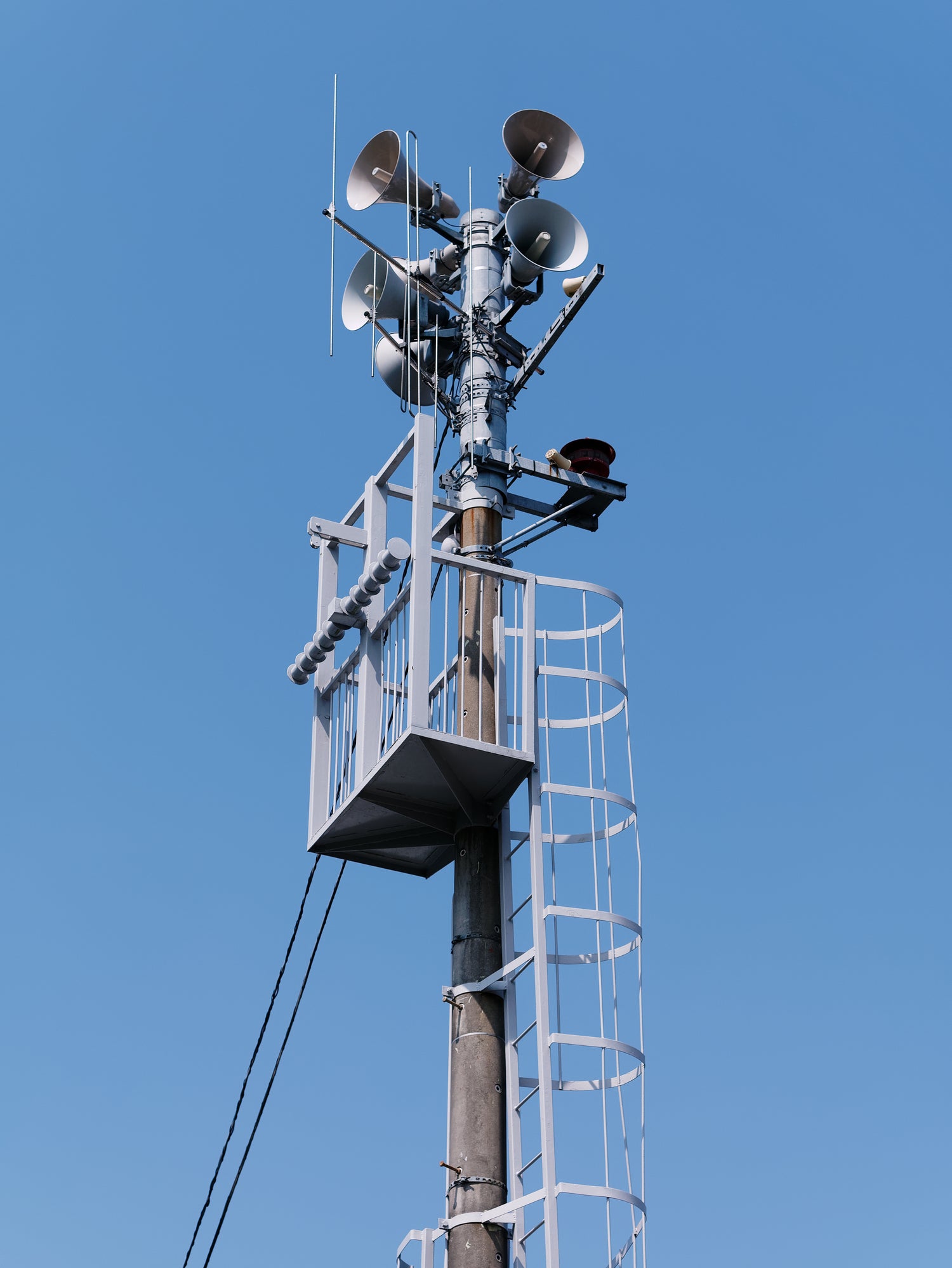 Reports suggest that thousands of air raid sirens remain in use (Getty)