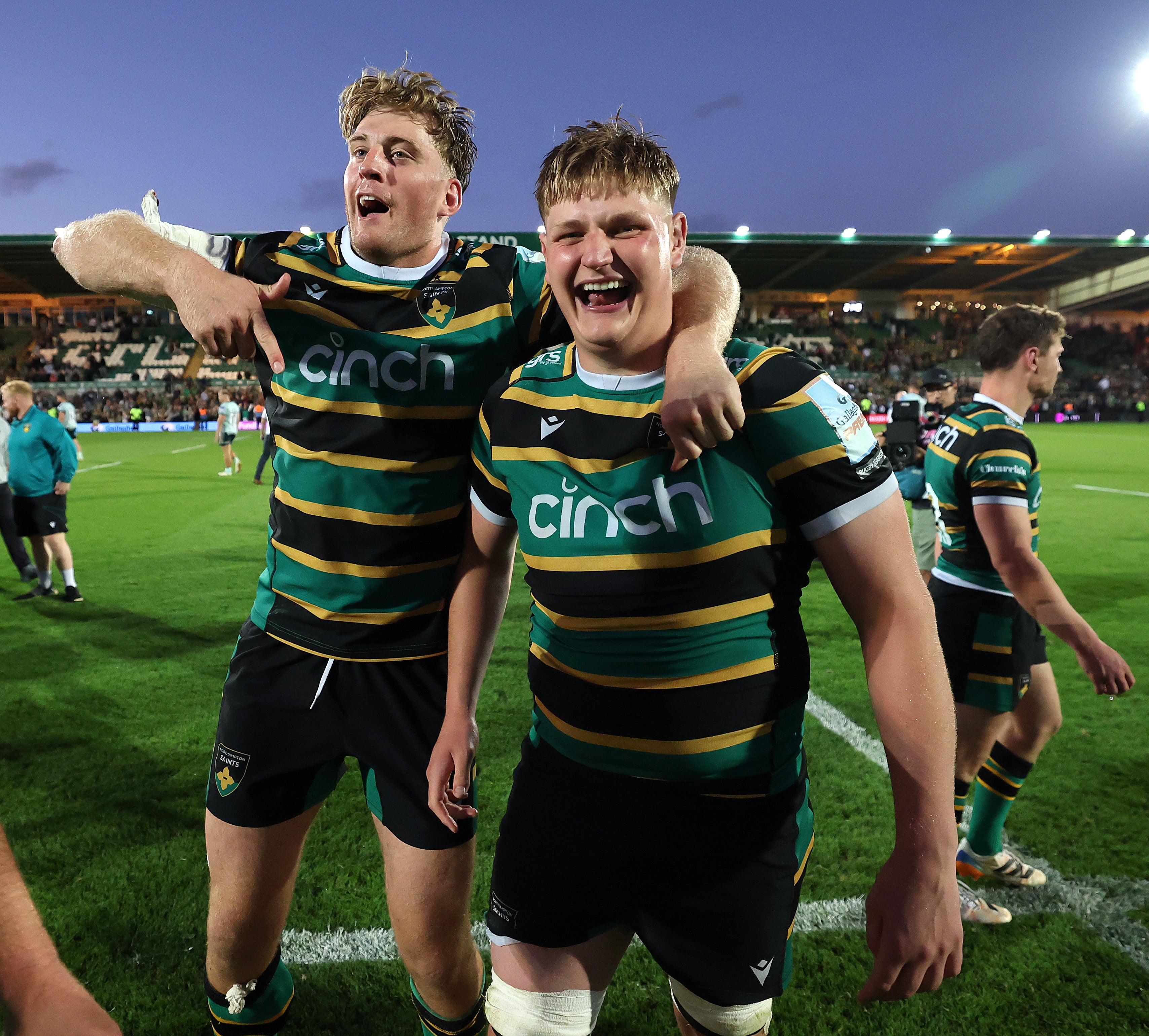 Ed Prowse (right) has formed a strong partnership with Alex Coles