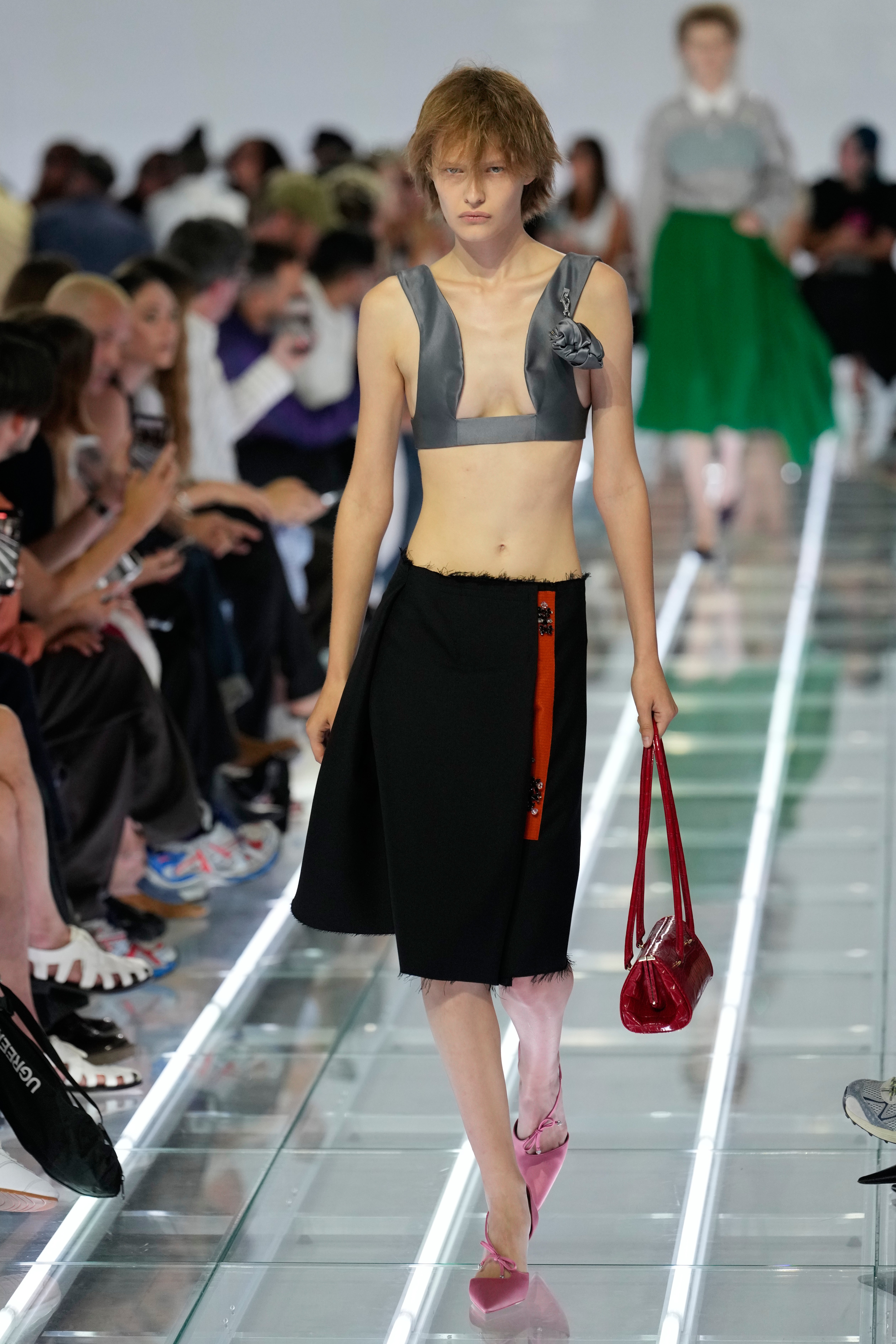 ‘Bra bags’ are the new bag trend from Prada (Luca Bruno/AP) (AP)