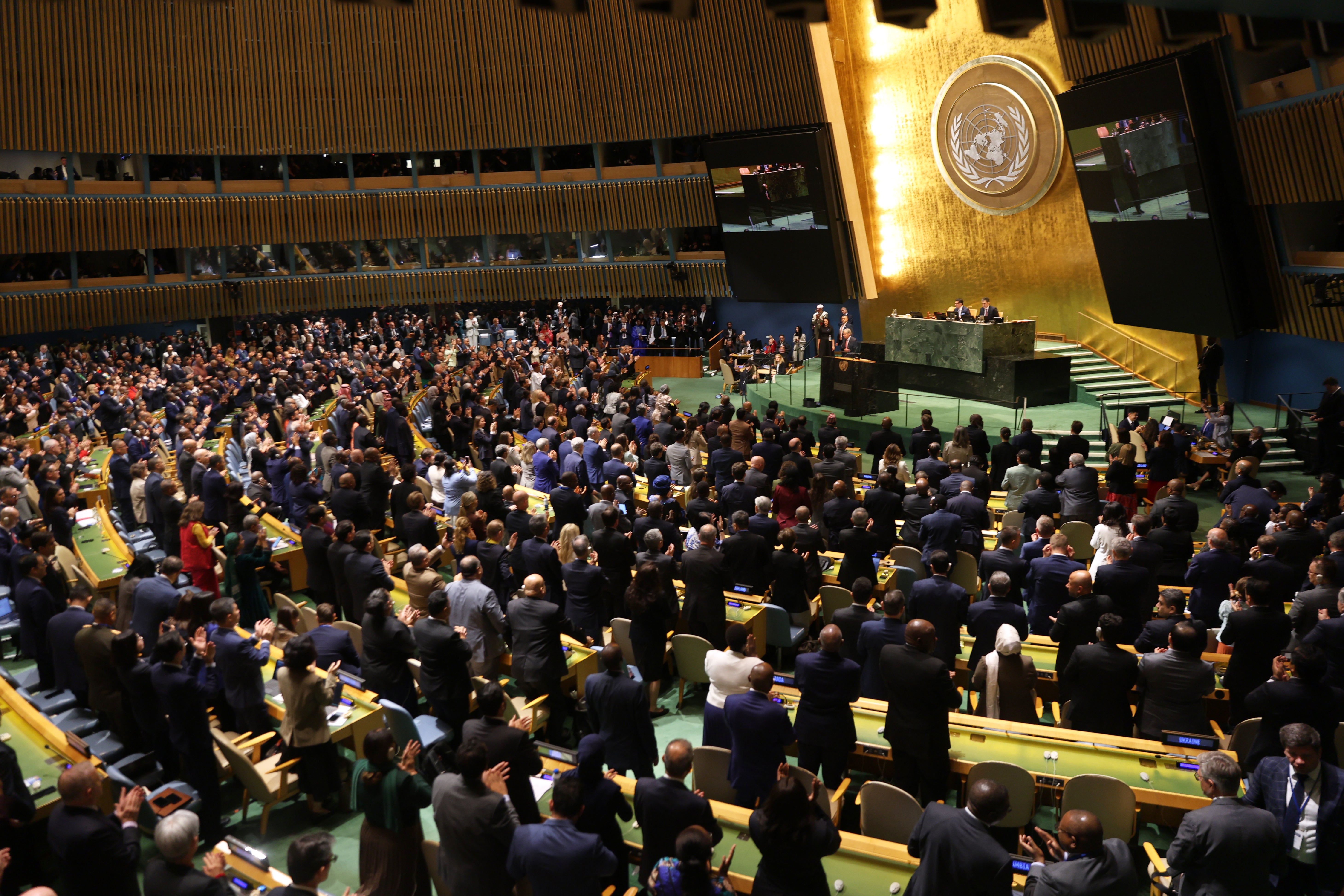 The UN General Assembly in New York this week