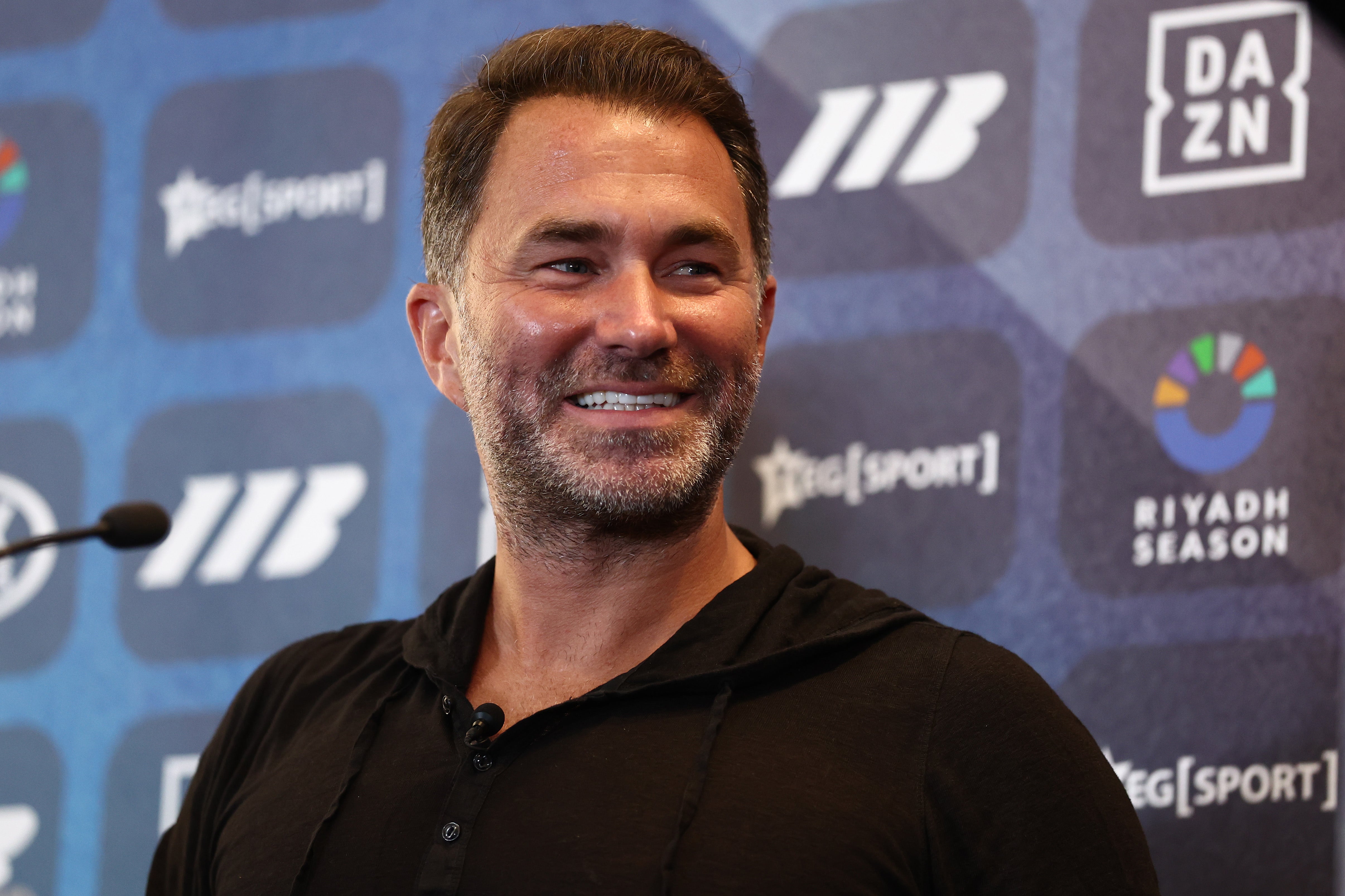 Eddie Hearn has added Pollock to his Matchroom stable as he enters the rugby sphere (Getty)