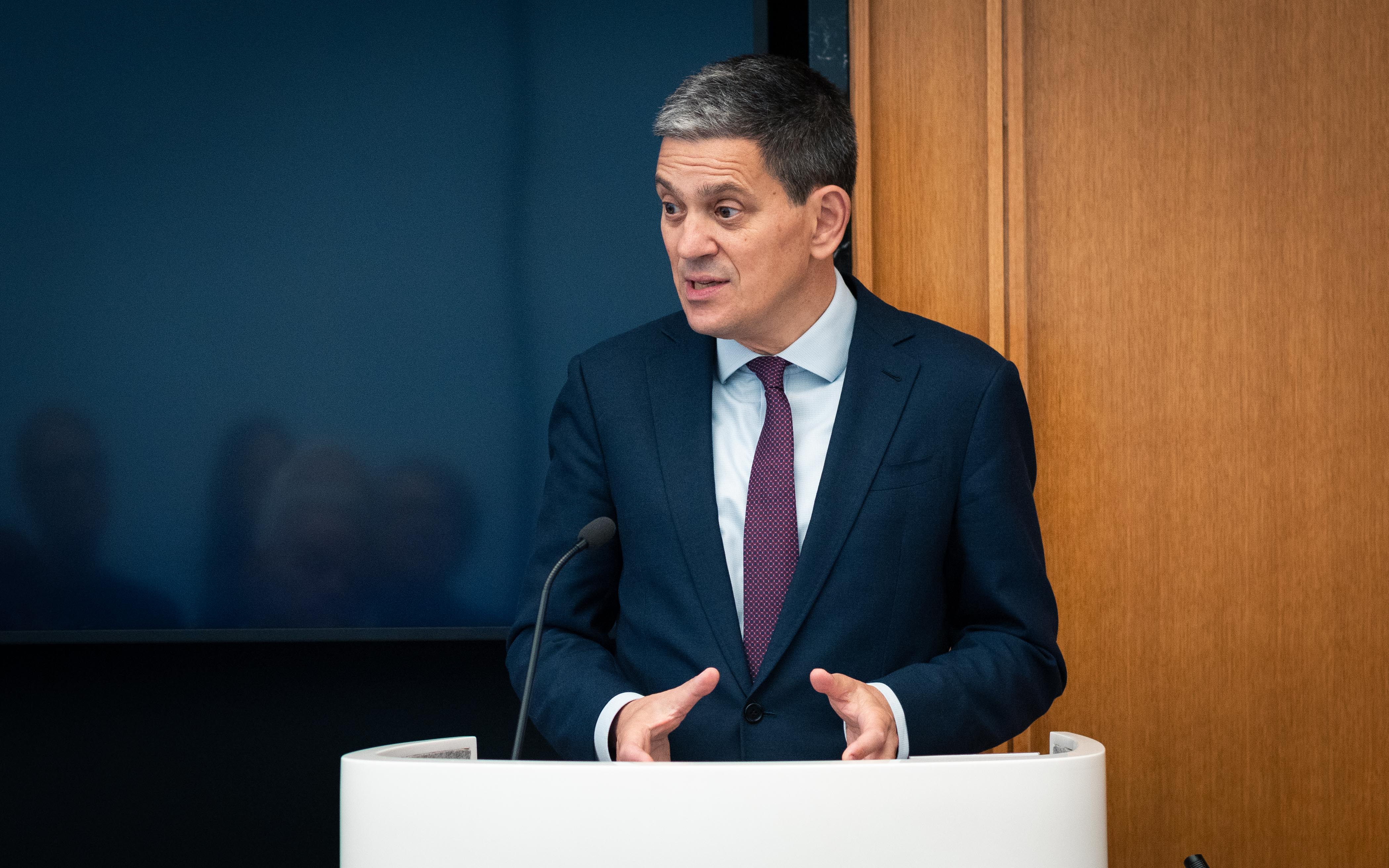 US is no longer the world’s ‘anchor’ but countries can still make a difference, David Miliband tells The Independent’s Climate 100 event