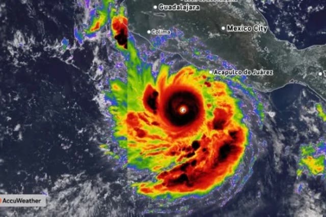 <p>El huracán Polo alcanzó la categoría 5 en el Pacífico y podría provocar fuertes lluvias en el suroeste de Estados Unidos la próxima semana. </p>