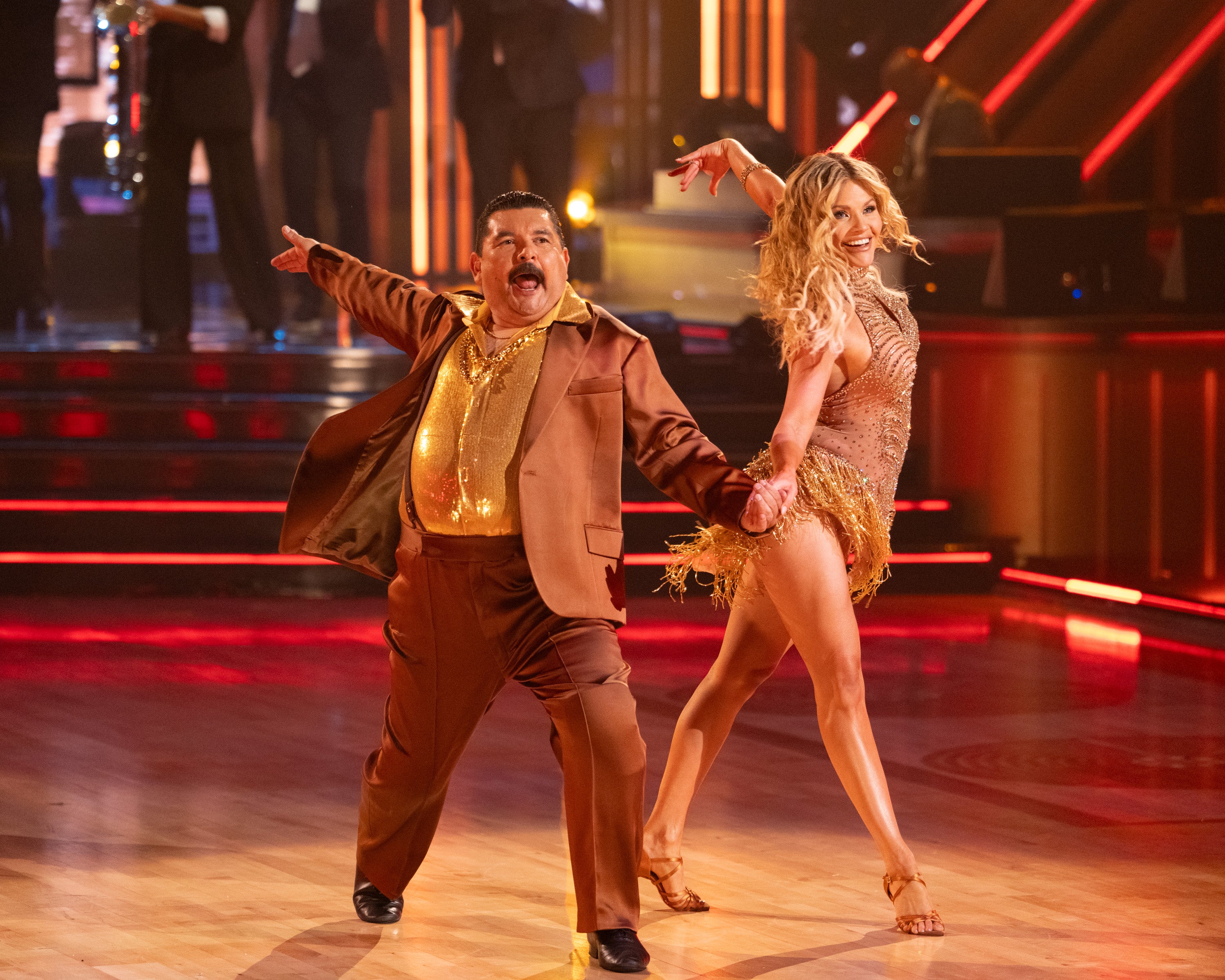 Guillermo and Witney received the lowest overall score of week 1
