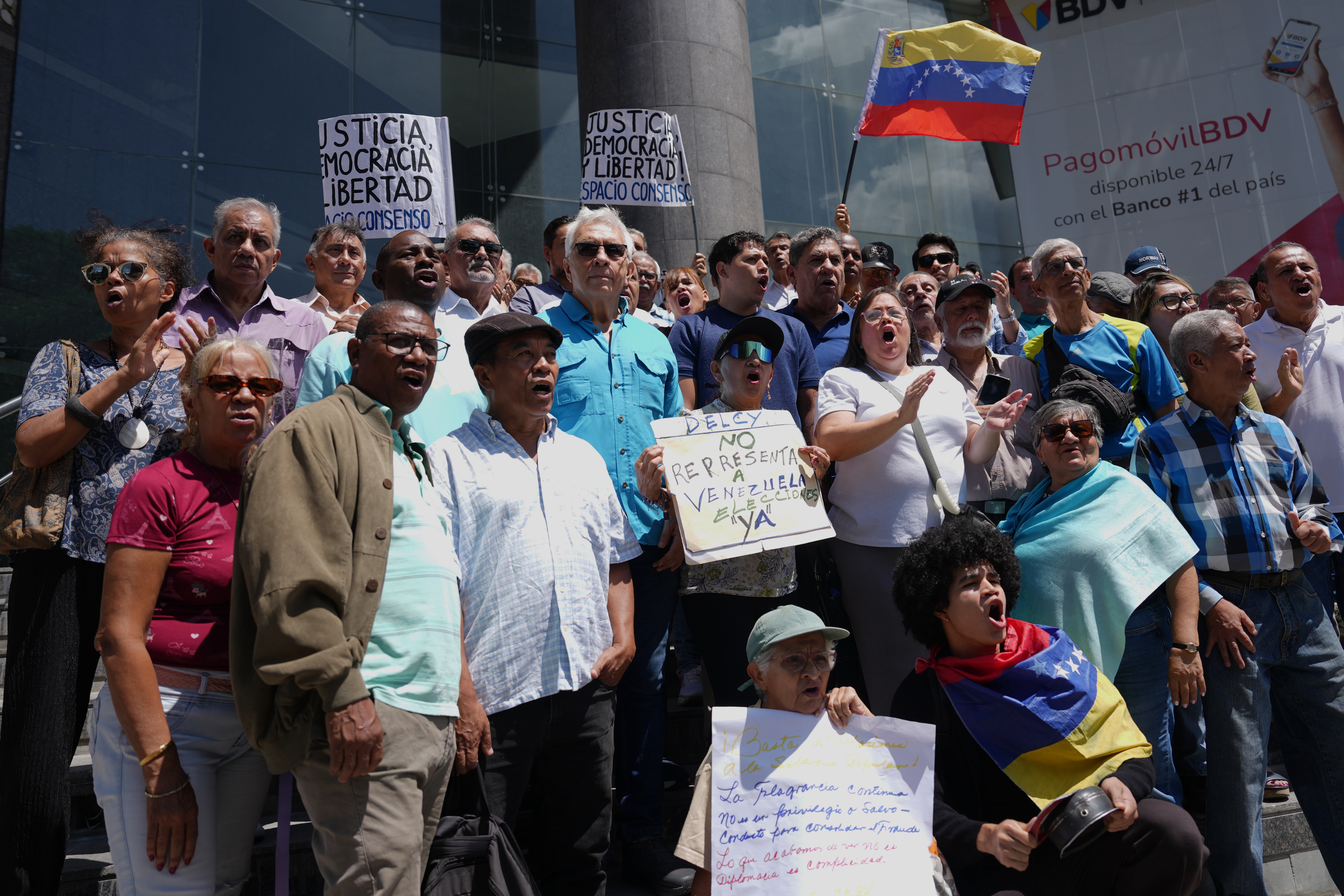 ONU-VENEZUELA-PROTESTA