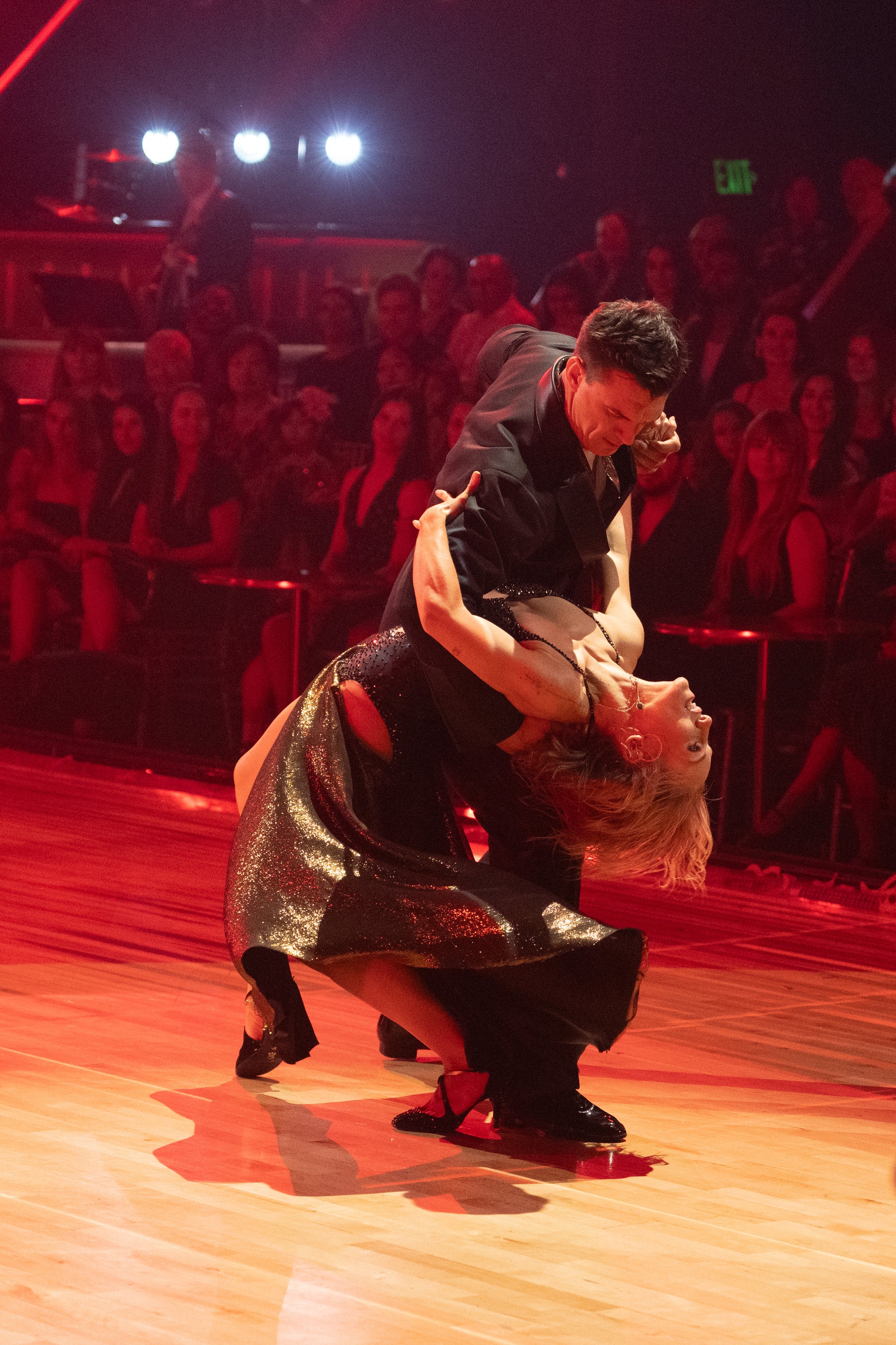 Tyler and Sharna received a 17 out of 30 from the judges during week 1