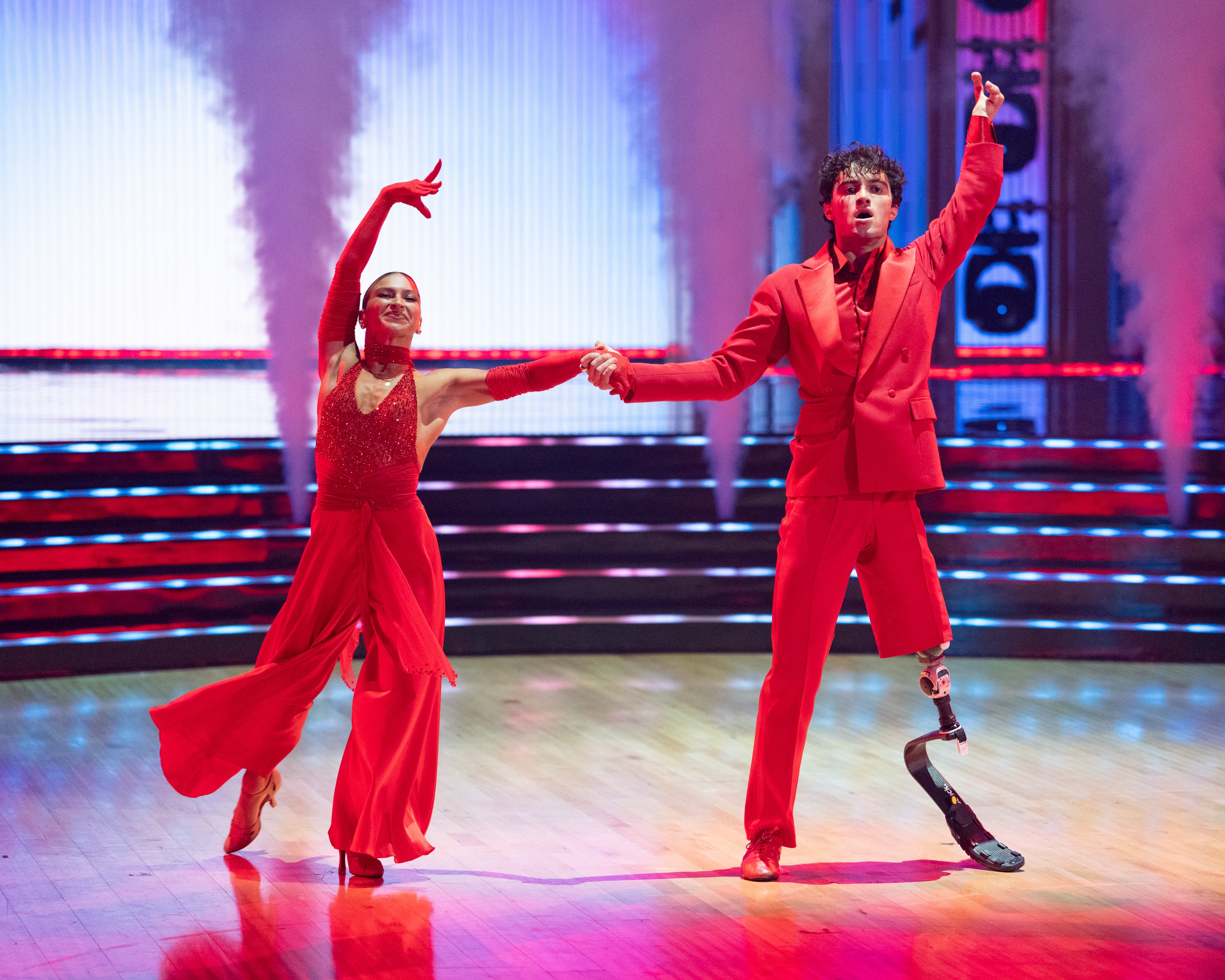 Daniella and Ezra received a 20 out of 30 for their week 1 dance