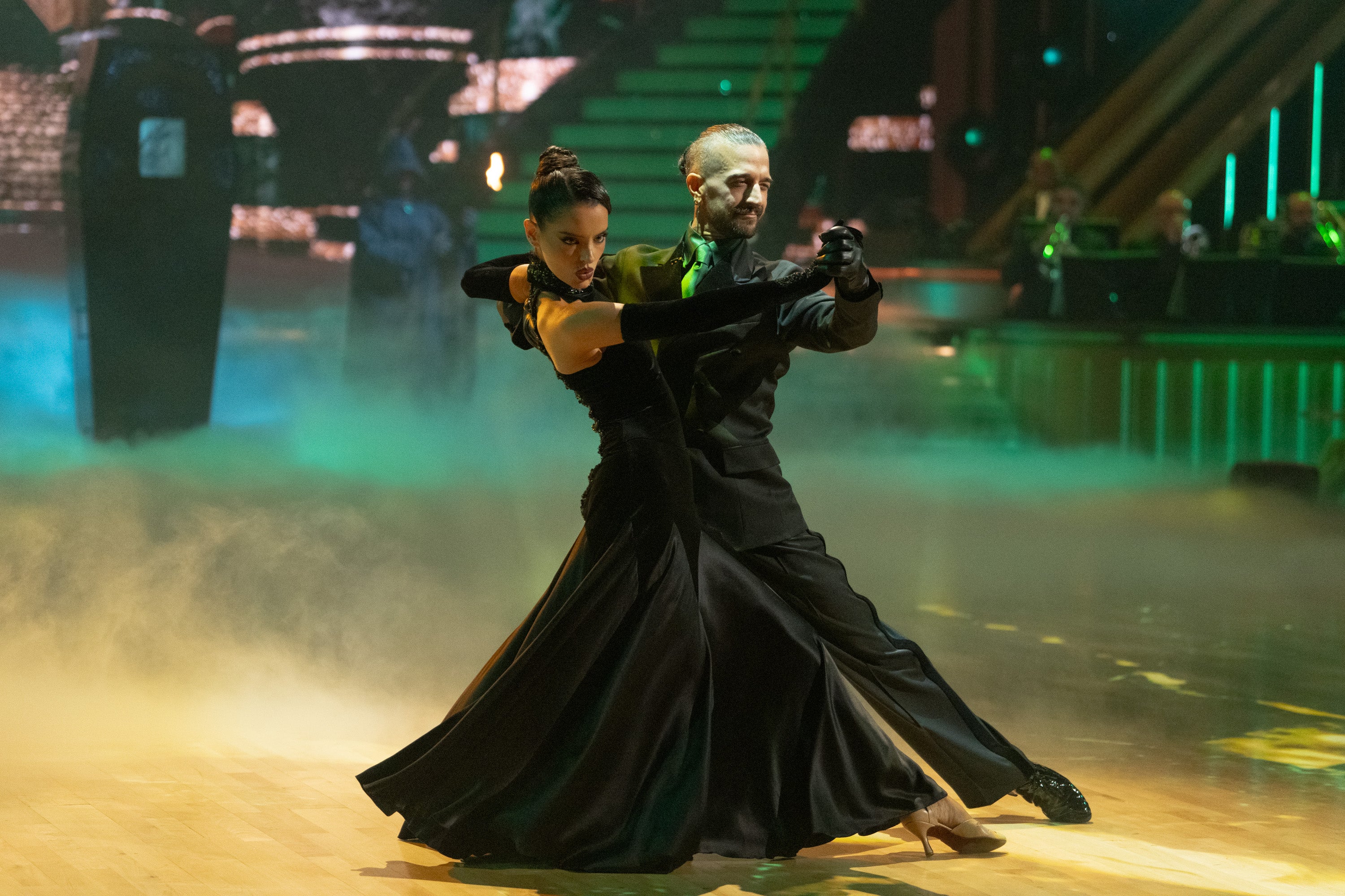 Maura and Mark received a 22 out of 30 from the judges for their week 3 dance (Disney)